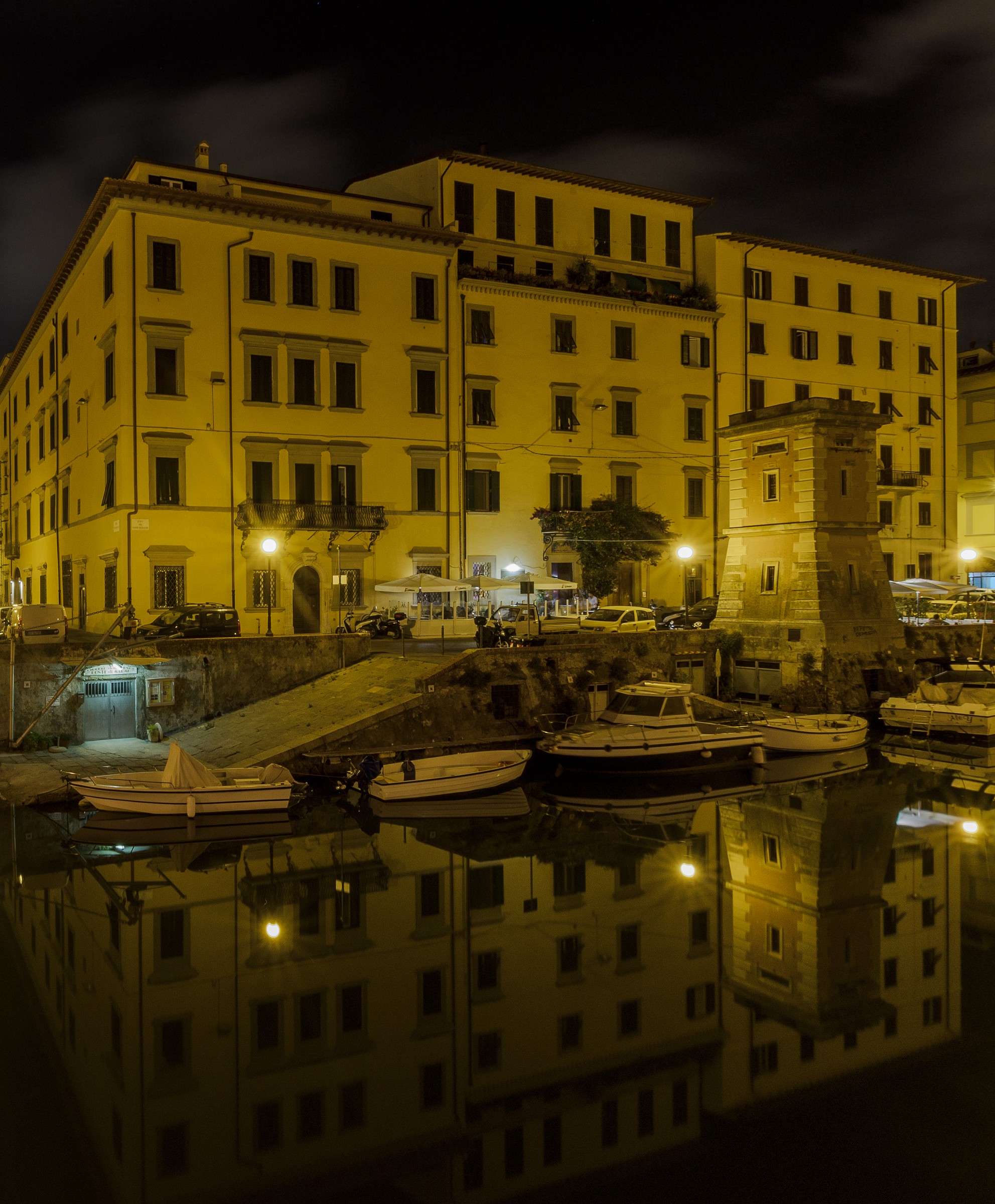 Quartiere Venezia a Livorno...