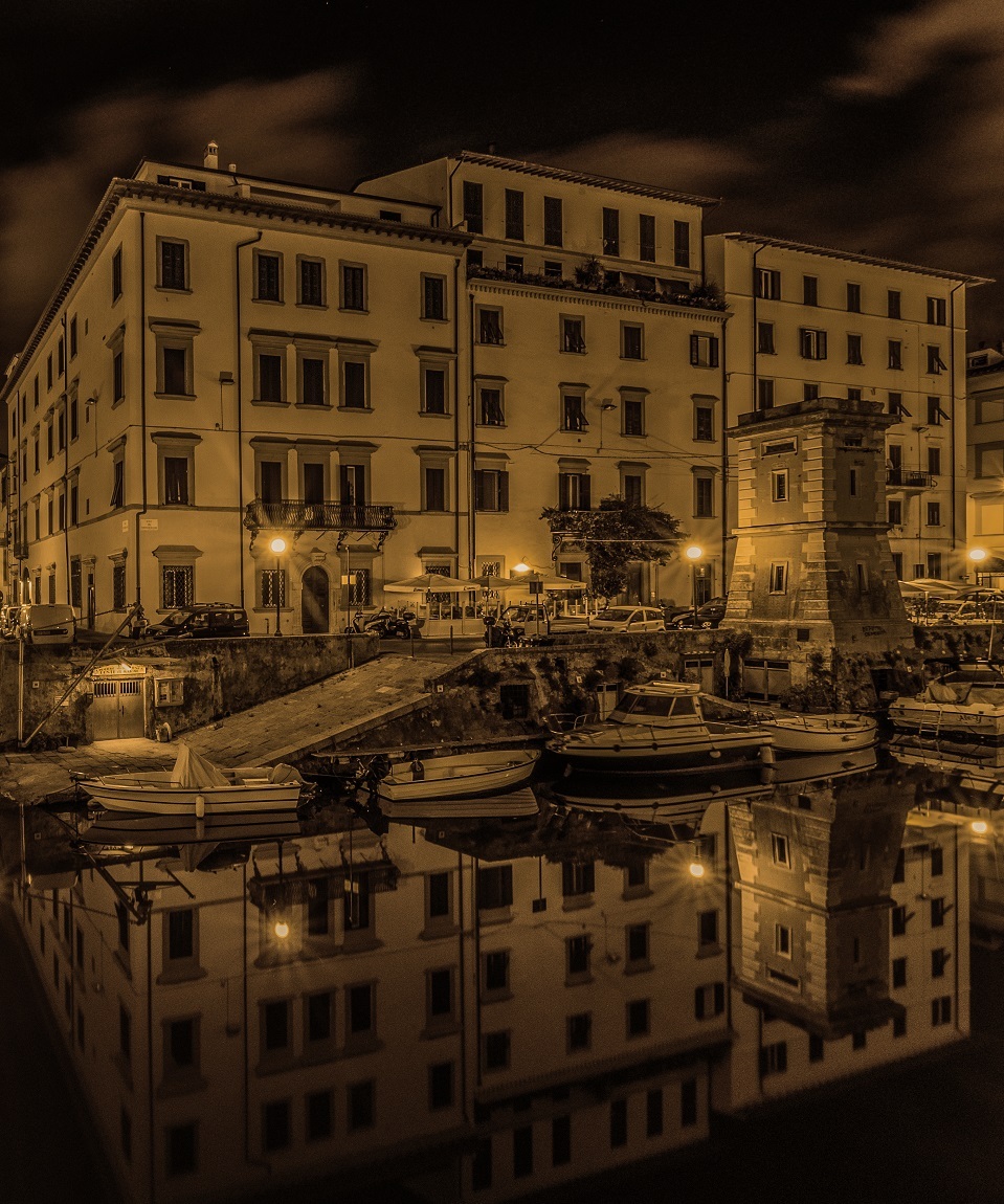 Quartiere Venezia a Livorno...