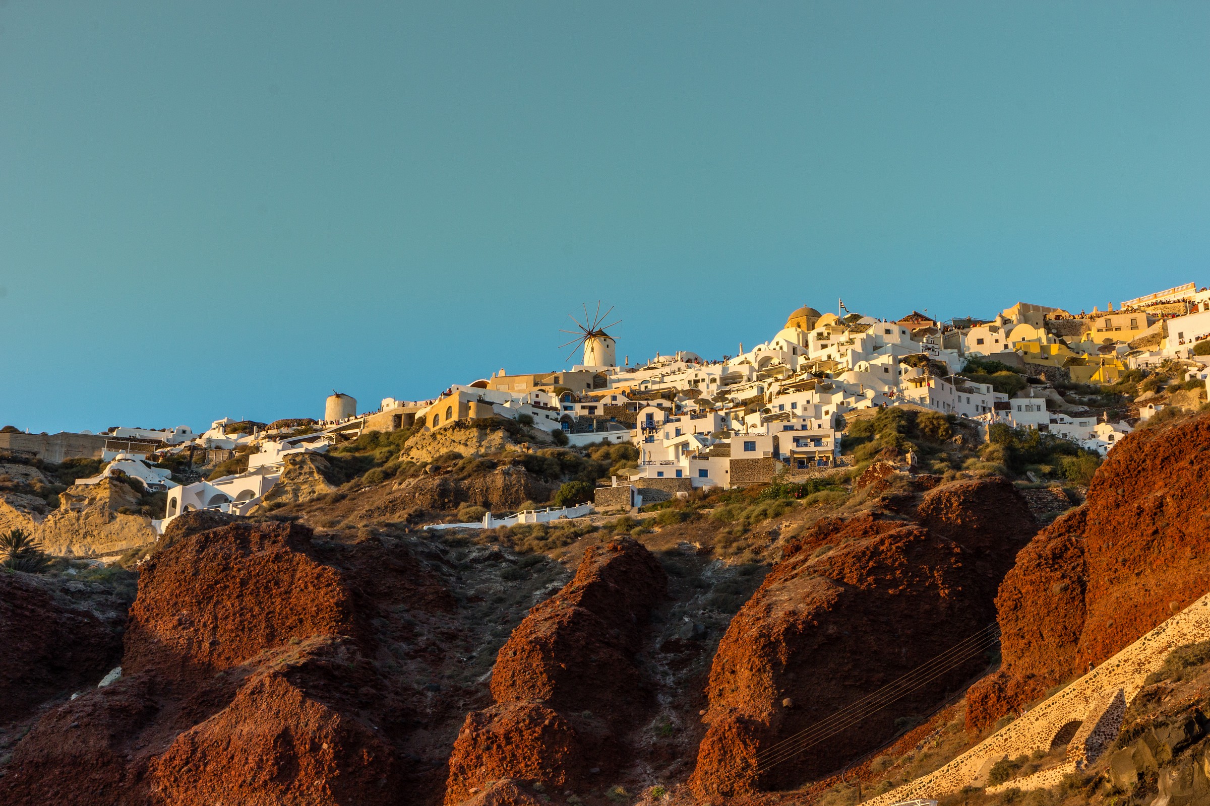 Sunset in Oia, Santorini...