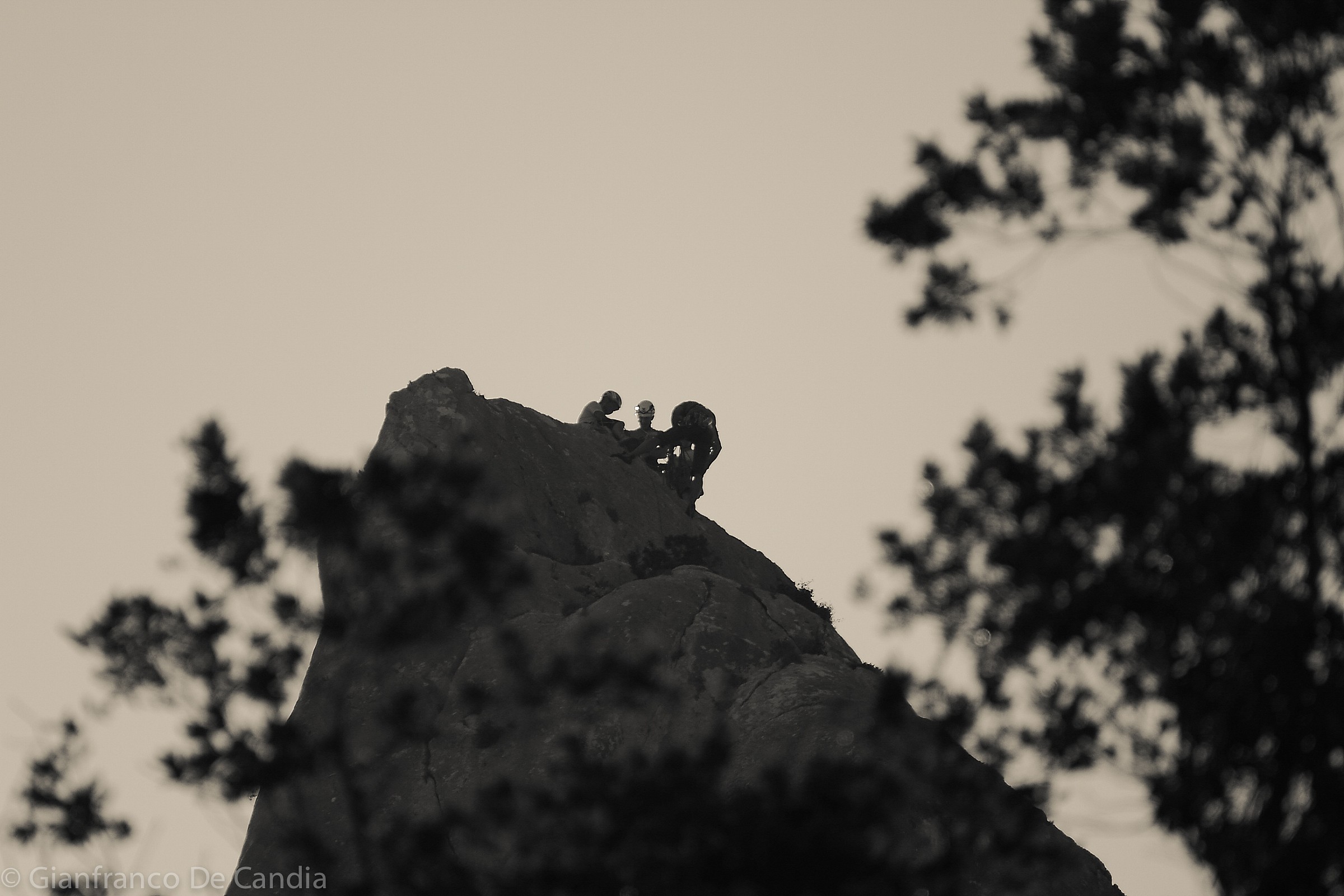 Climbers in Goloritzè...