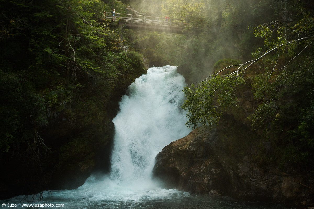 Waterfall Radovna, Slovenia...
