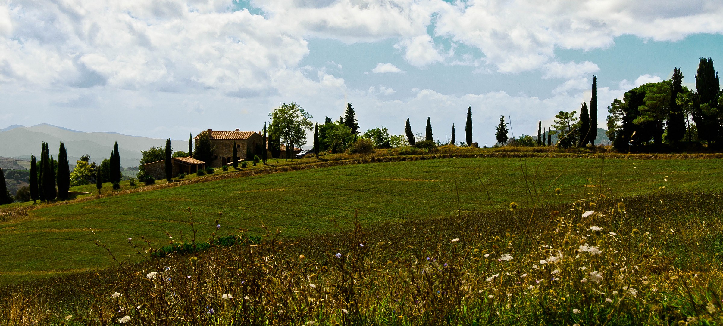 a house in Tuscany...