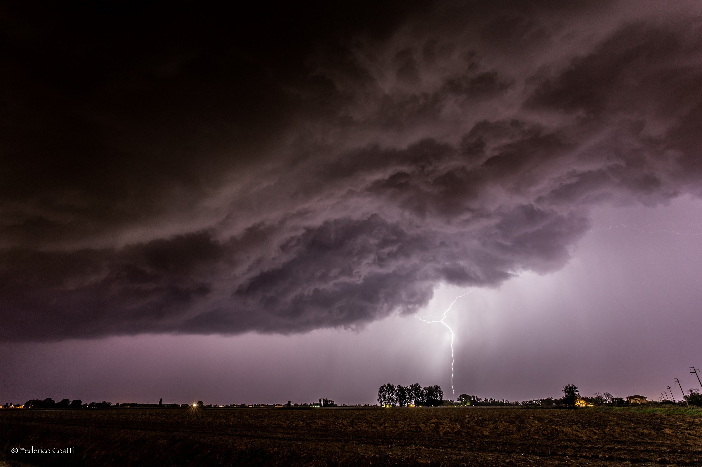 Electrical Storm near Ferrara...