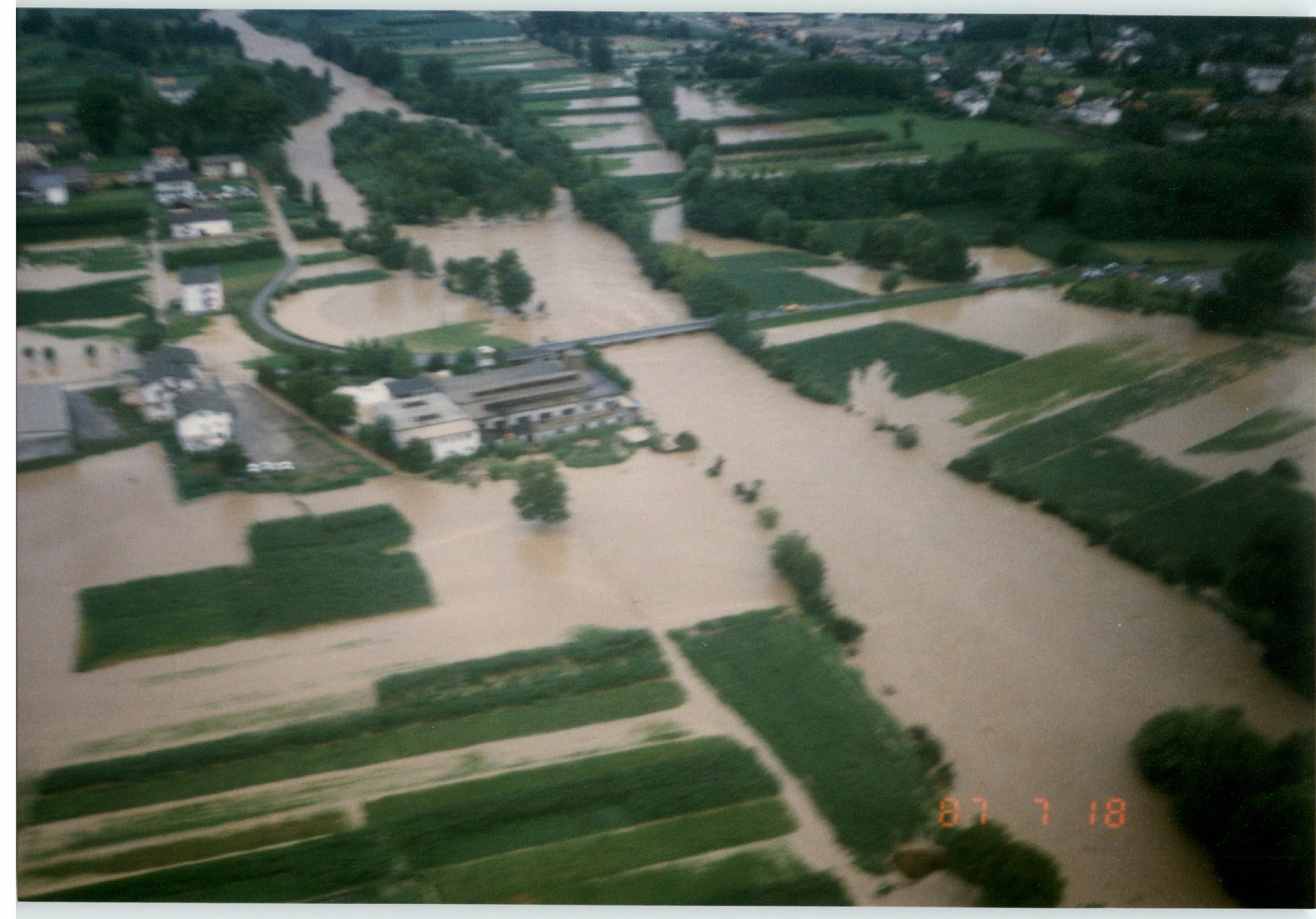 River Adda in Piateda July 18, 1987...