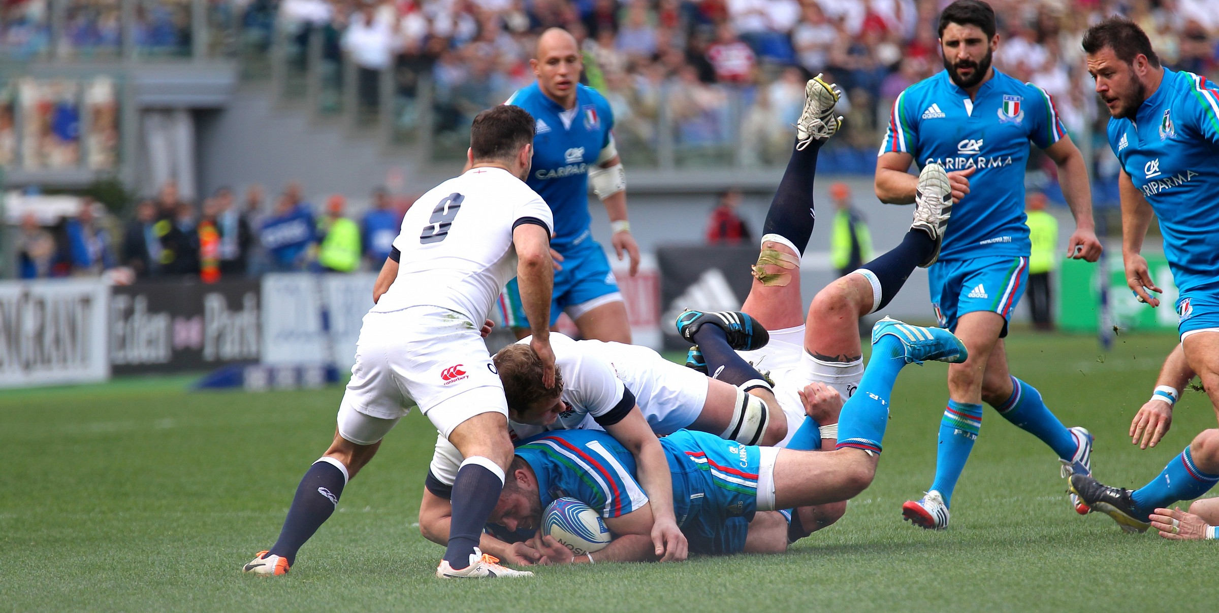 Rugby. 6 Nazioni 2014. Italia vs Inghilterra...