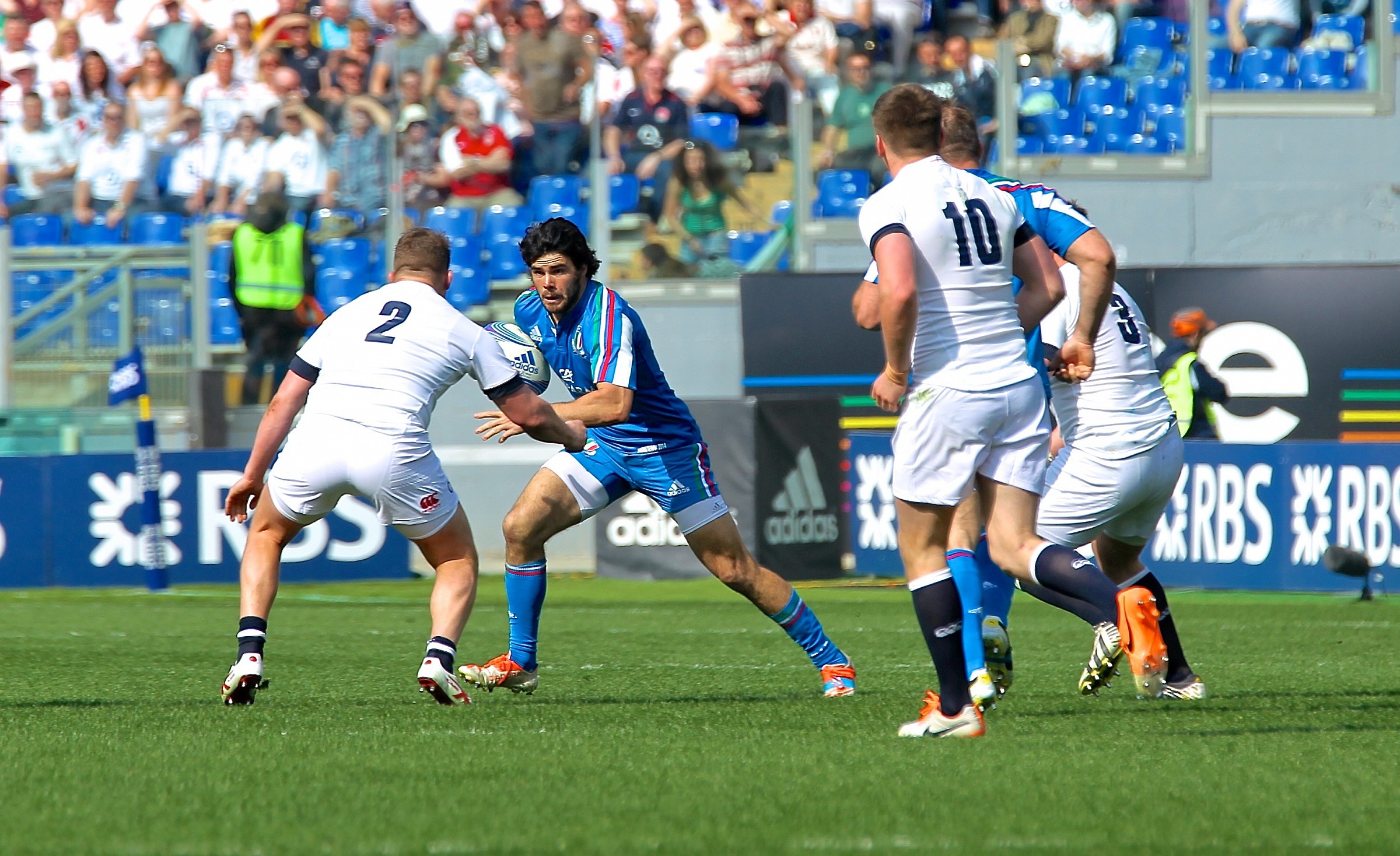 Rugby, 6 Nazioni 2014, Italia vs Inghilterra...