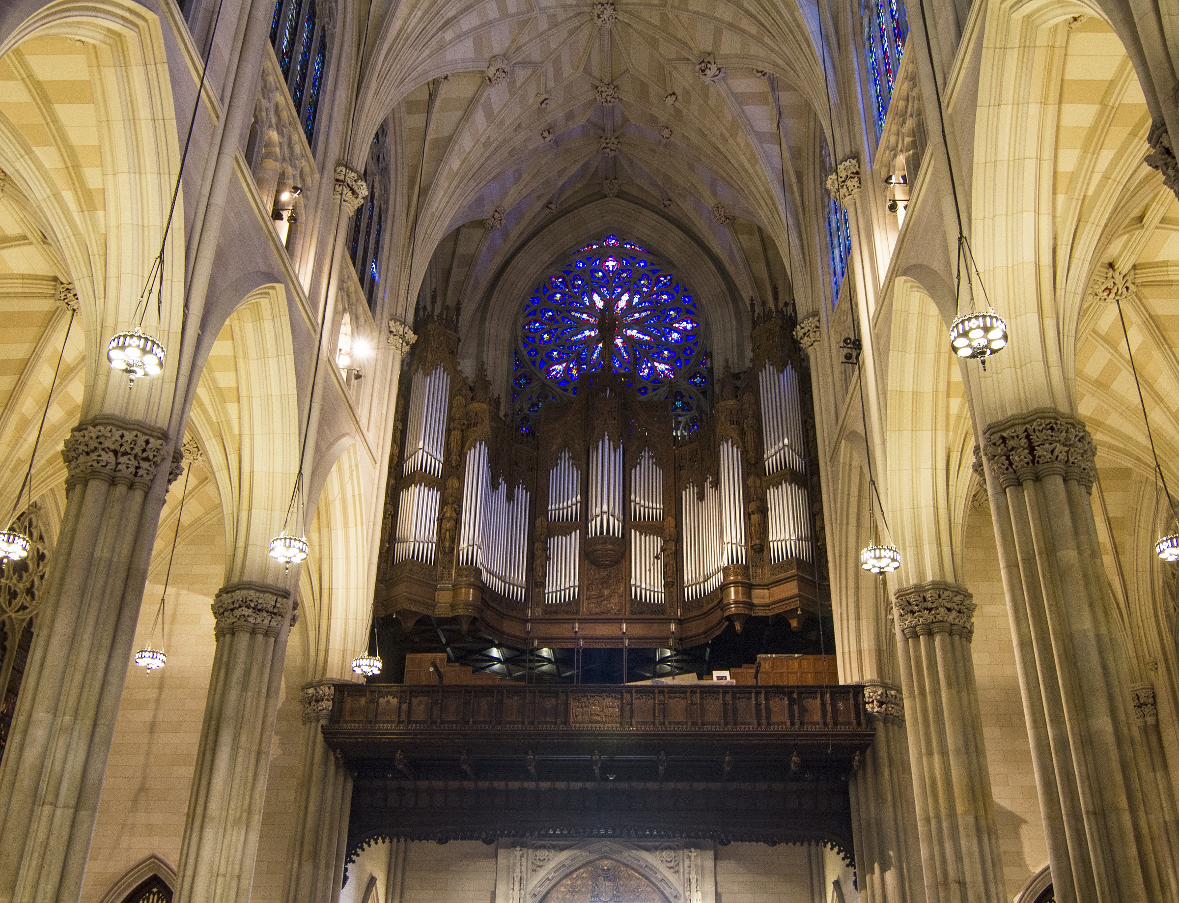 Inside St. Patrick's Cathedral - New York City...