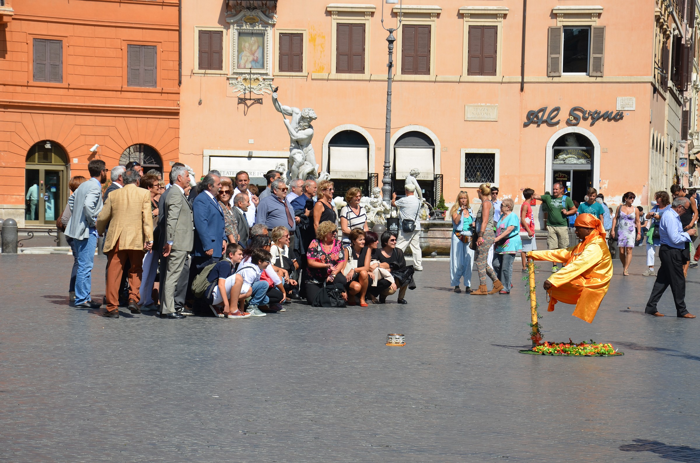 Tourists in Rome...