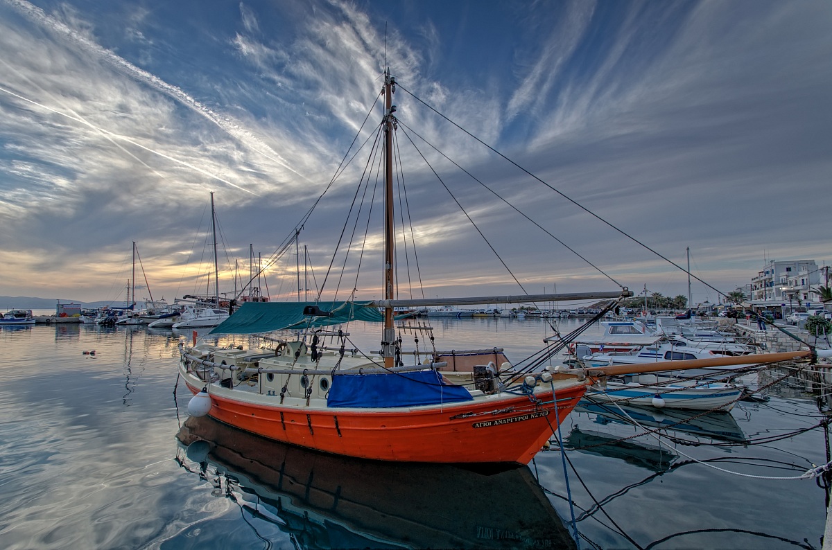 Port of Naxos...