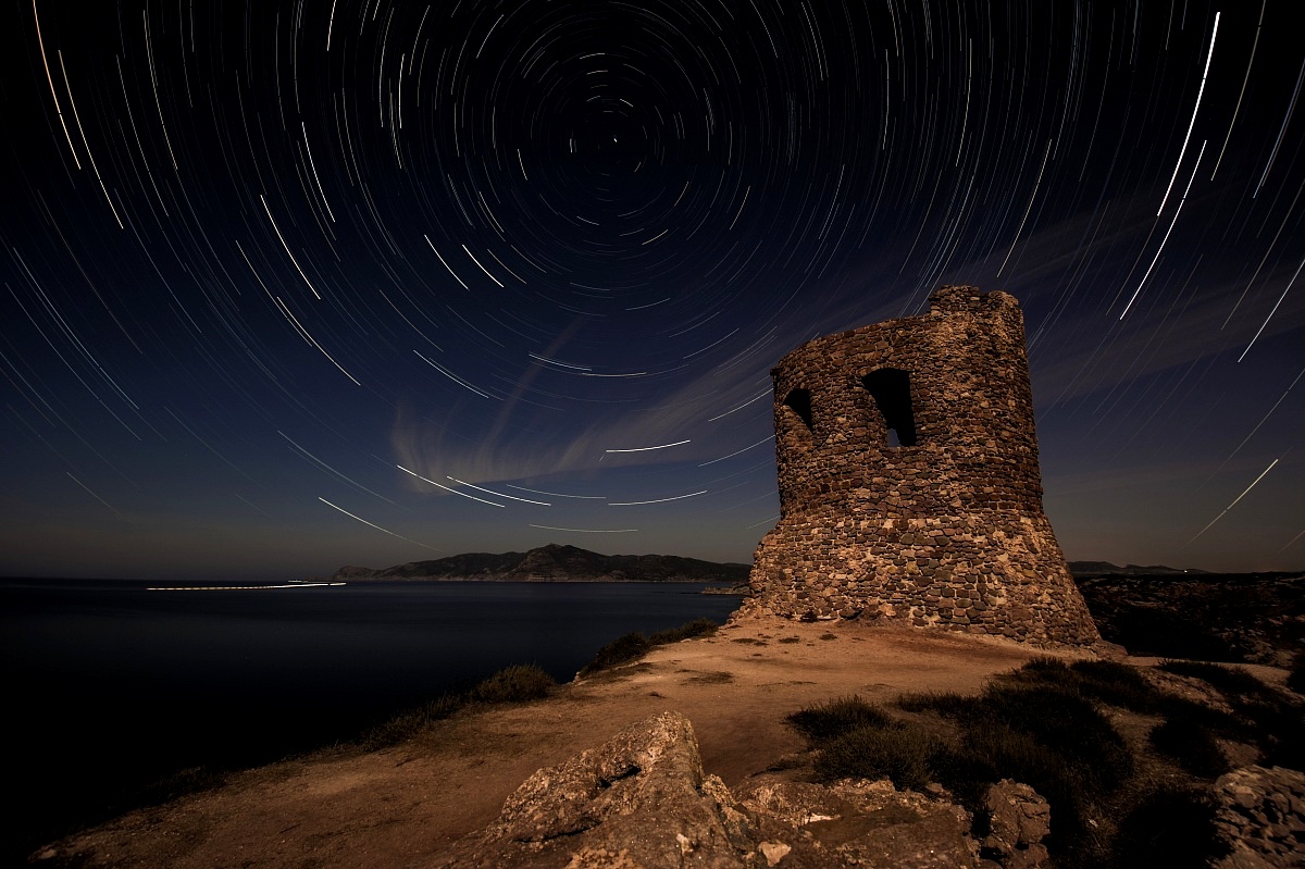 Startrail on the tower...