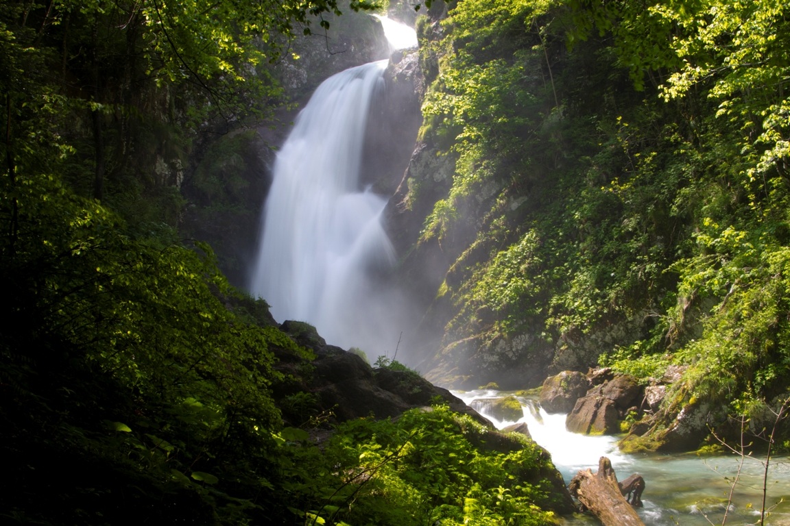 Waterfall, Val Pesioi, IT...