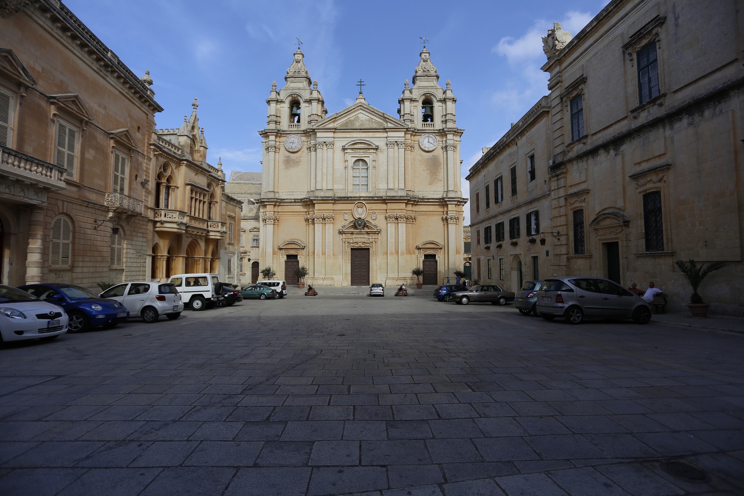 The ancient cathedral...