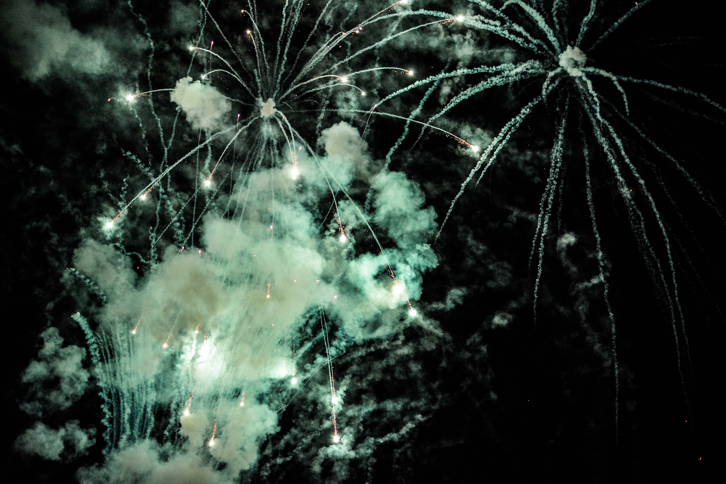Fuochi d'artificio...