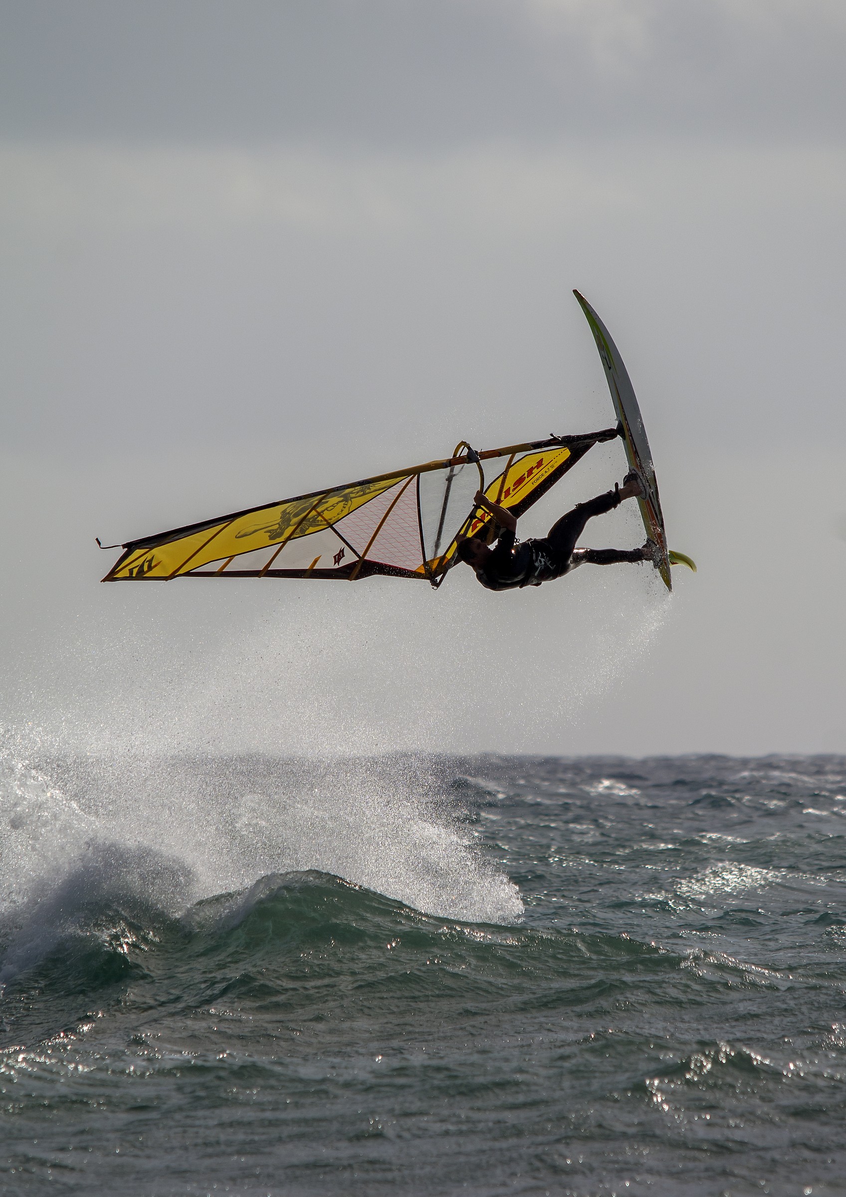 Windsurfing in Imperia...