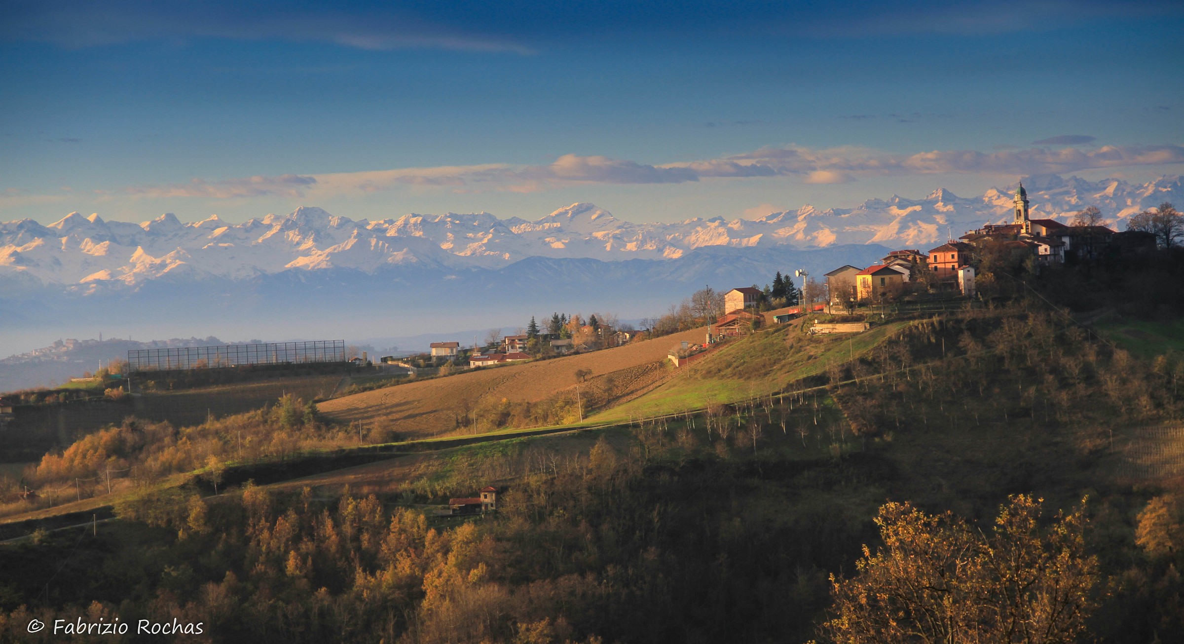 Mountains (View from the Langhe)...