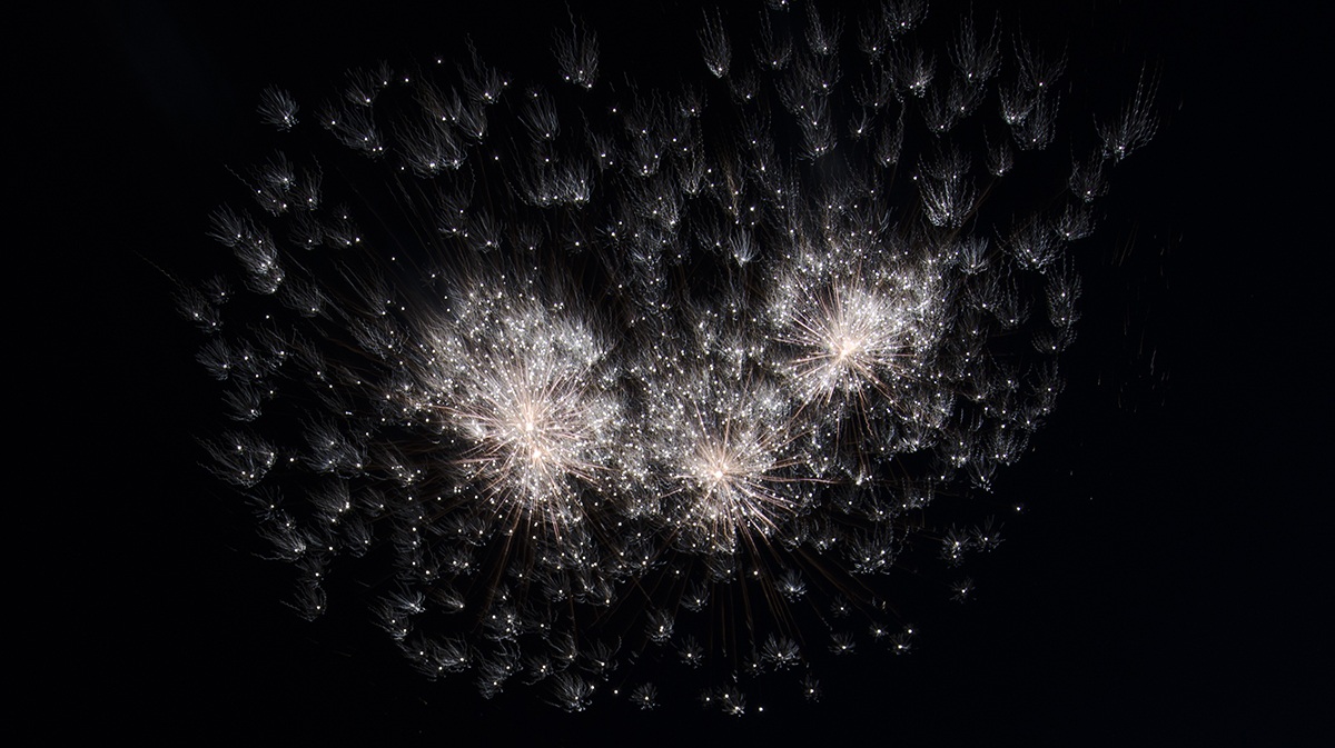 Fireworks in Nibbiano...