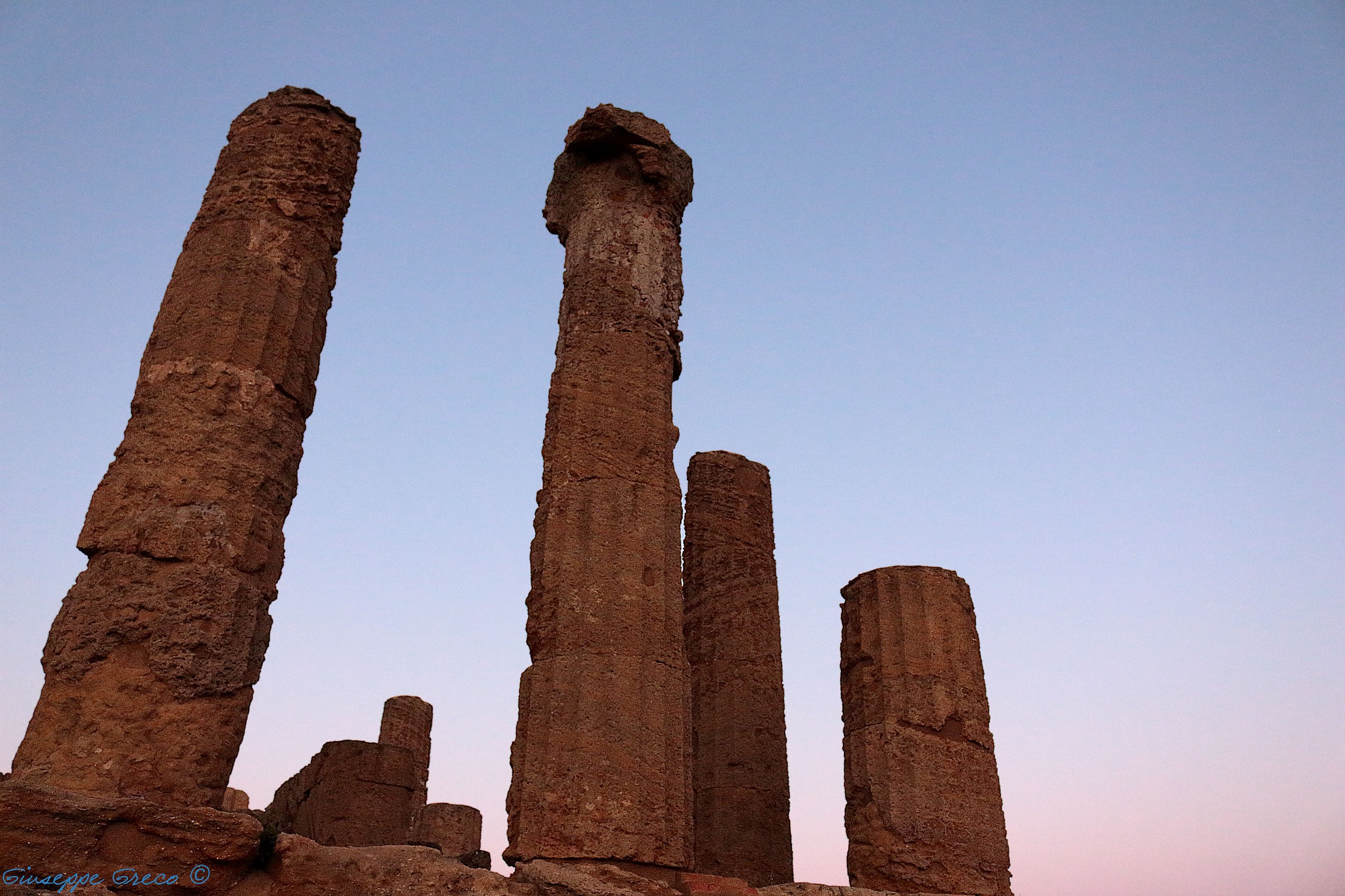 Columns of the Temple of Juno...
