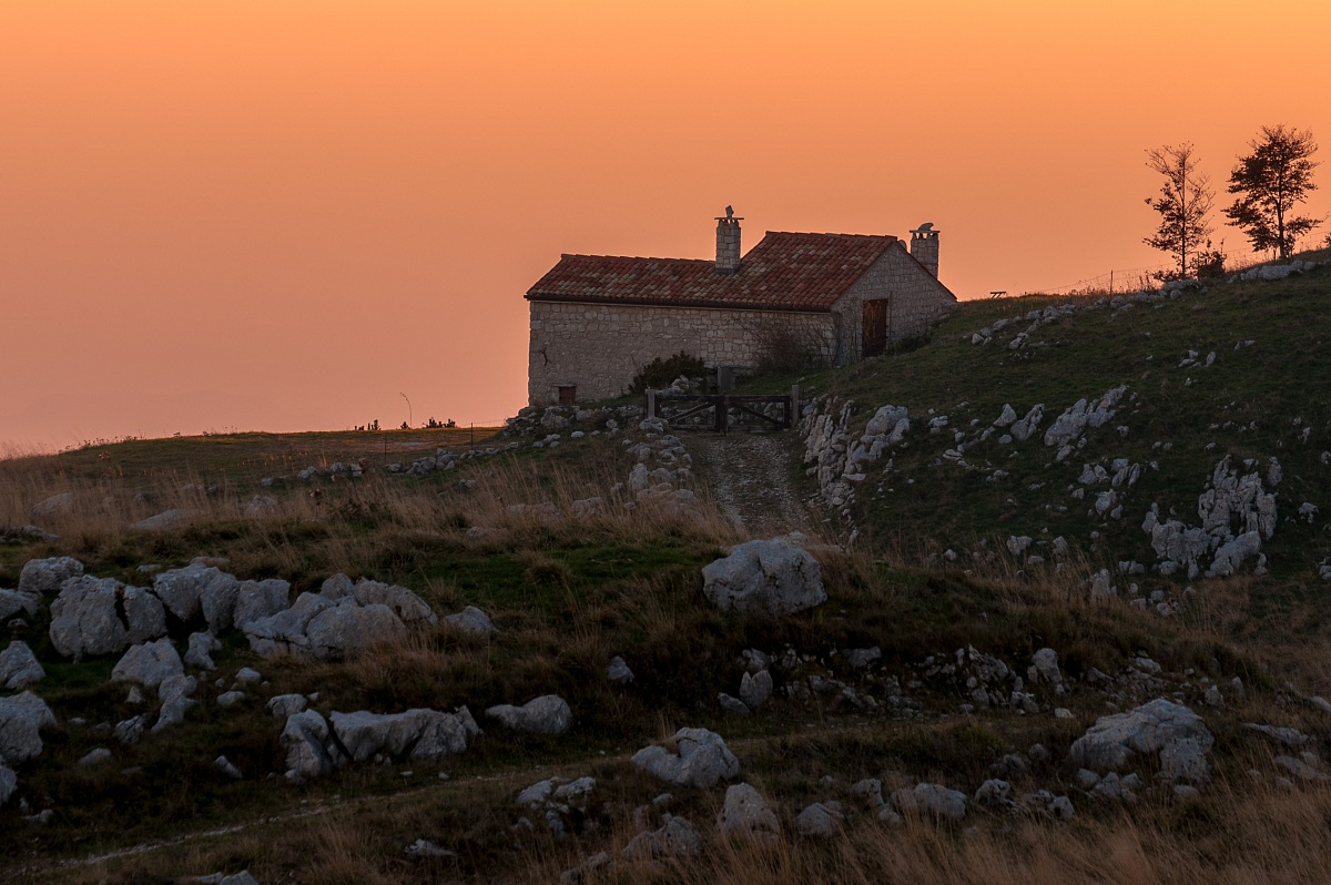 Tramonto infuocato...