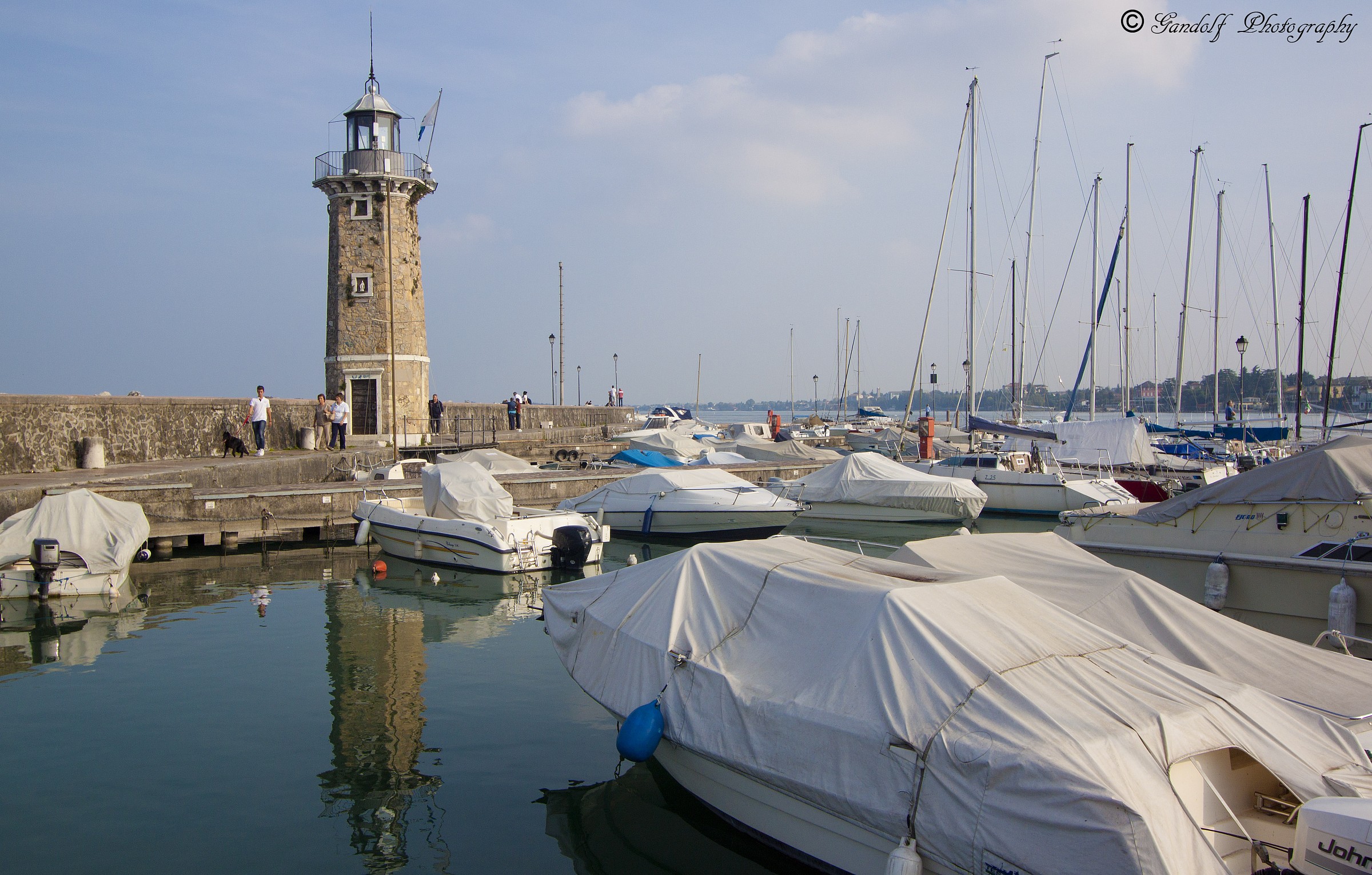 The lighthouse in Desenzano...