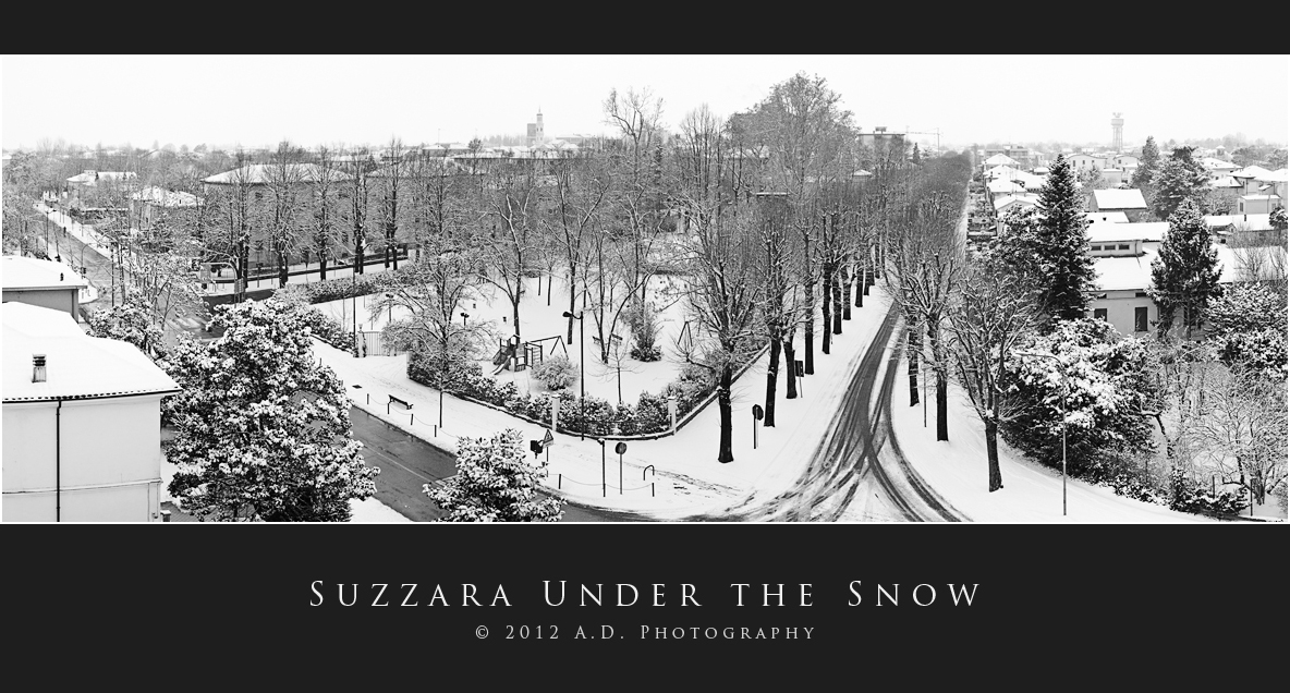 Suzzara Under the Snow...