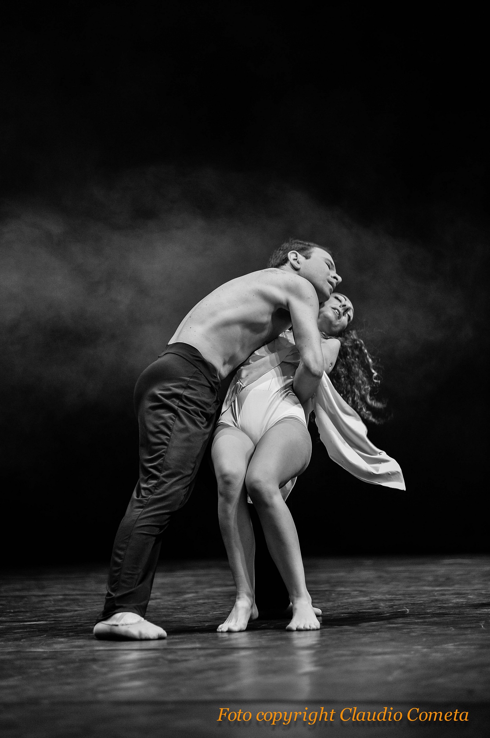 Simona Atzori and Marco Messina...