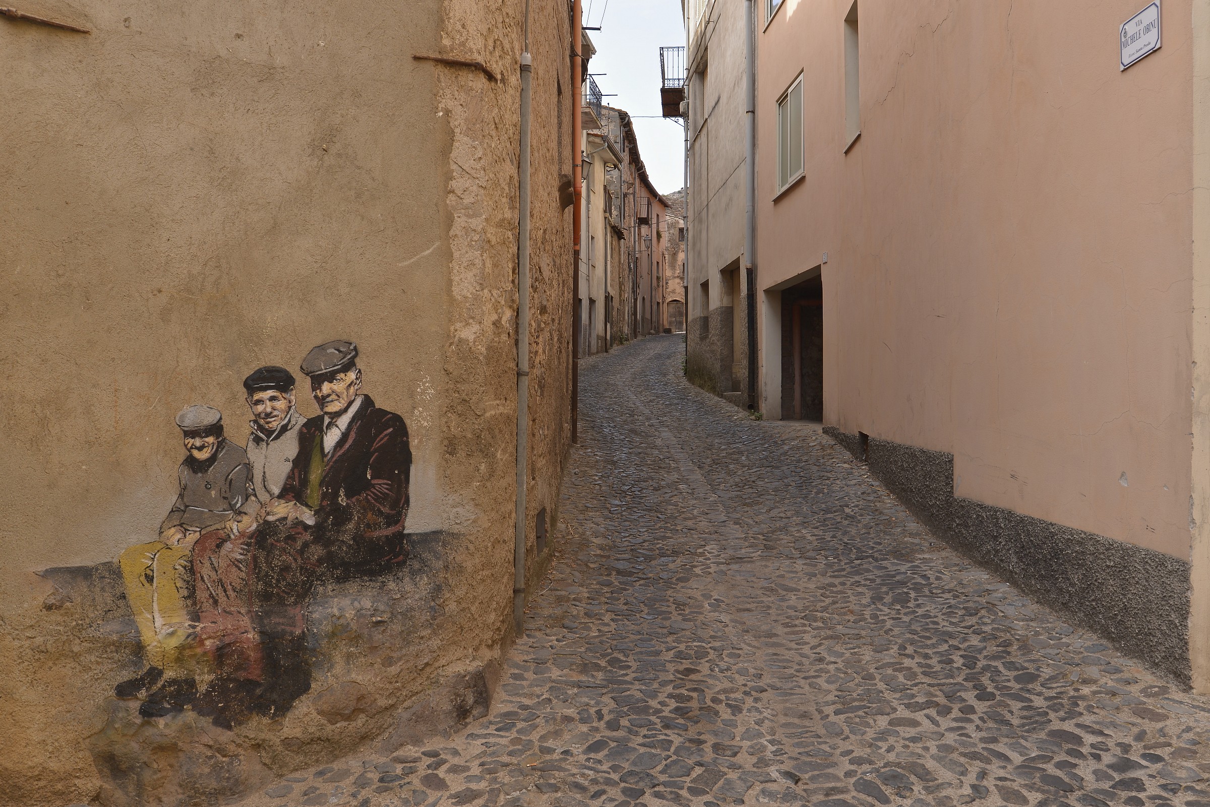 The old town...