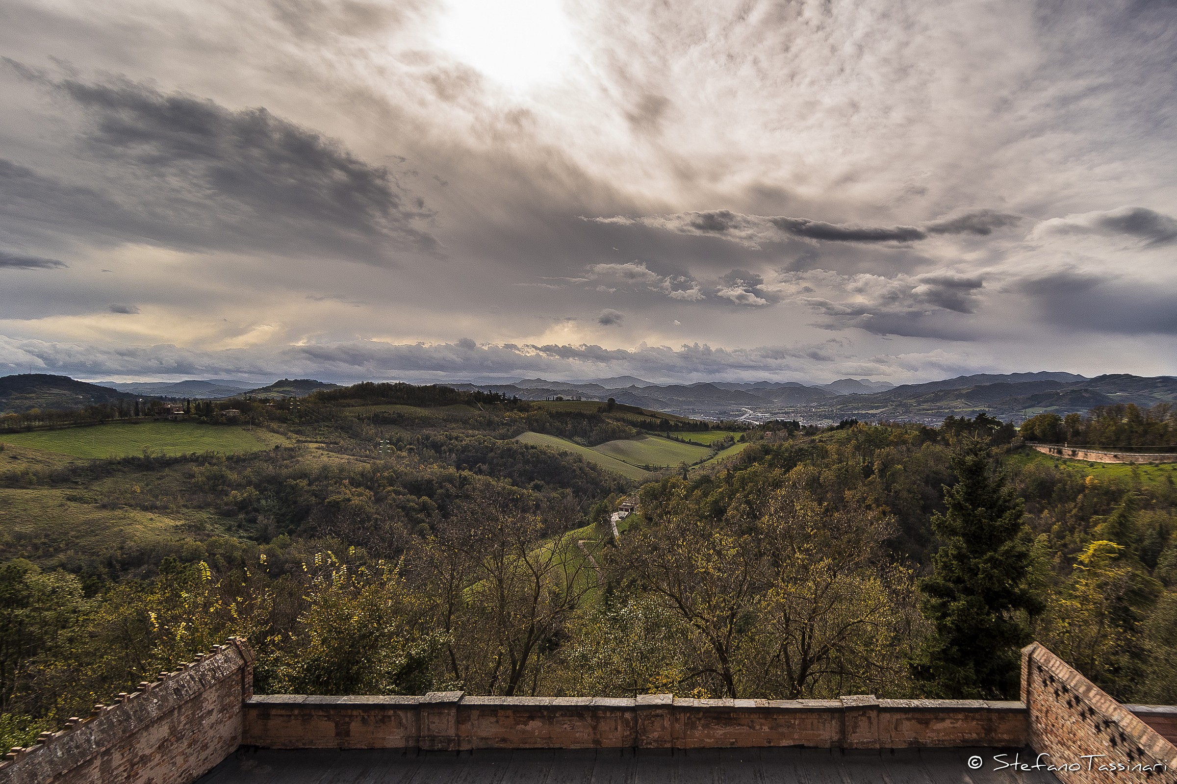 Slope side of Tuscany...