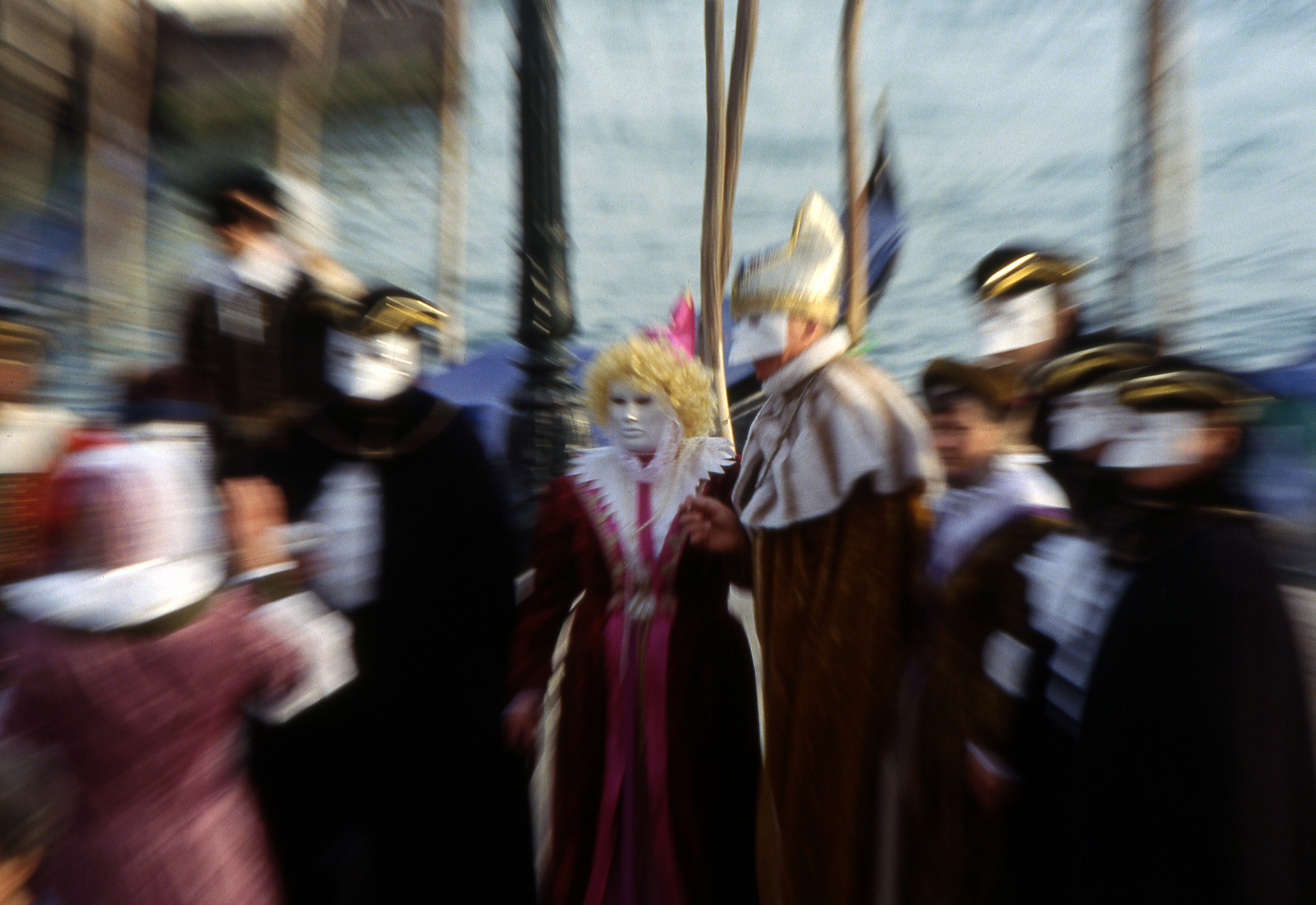 Carnival of Venice - arrival -...