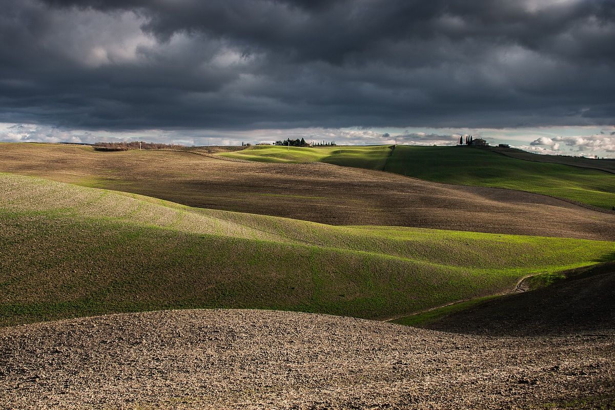 December on earth d'Orcia...