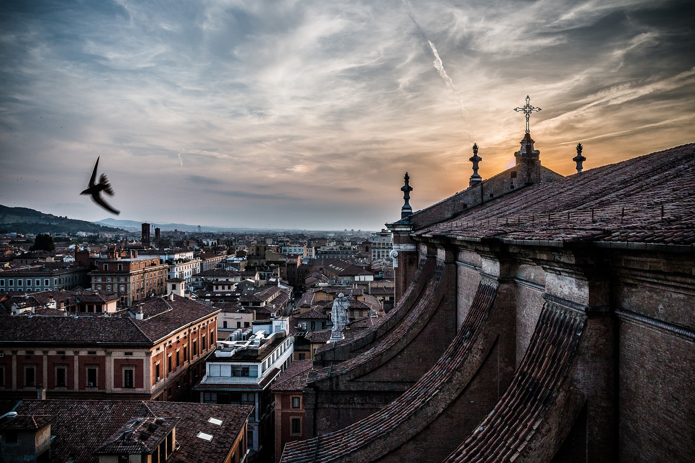 Bologna, from the bell tower of St. Peter...