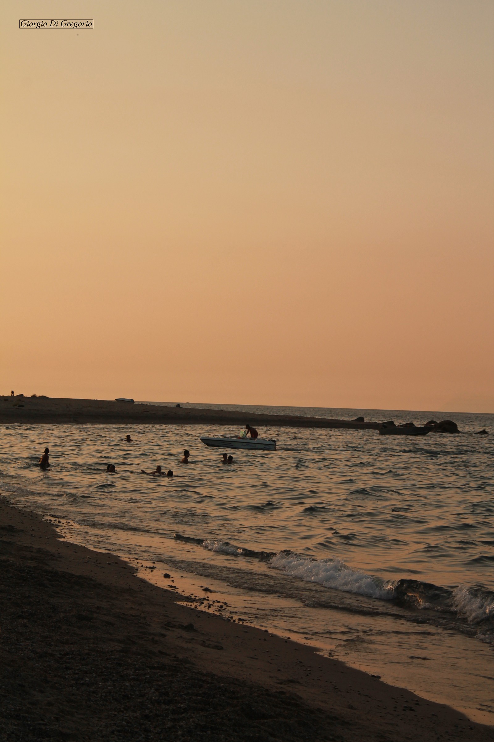 Sunset...