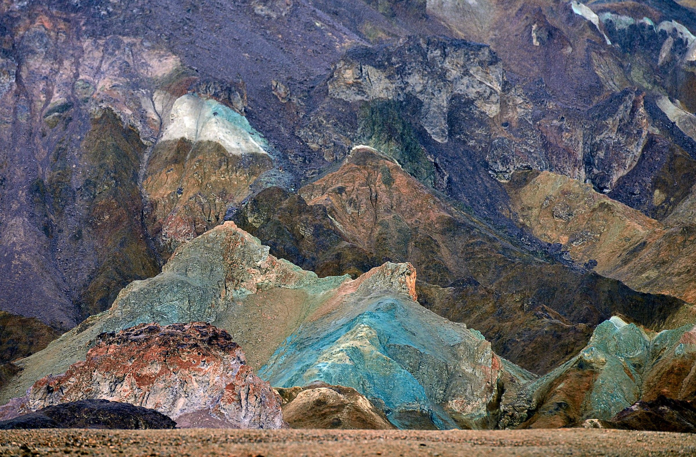 The Color Palette at Death Valley...