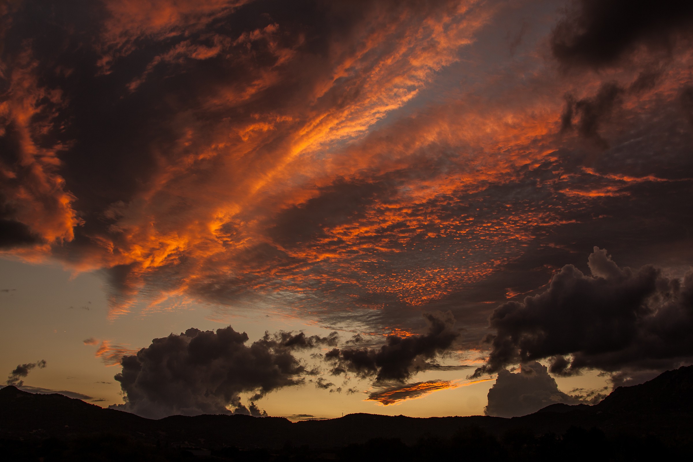 Sunset on Monte Pinu - Olbia...