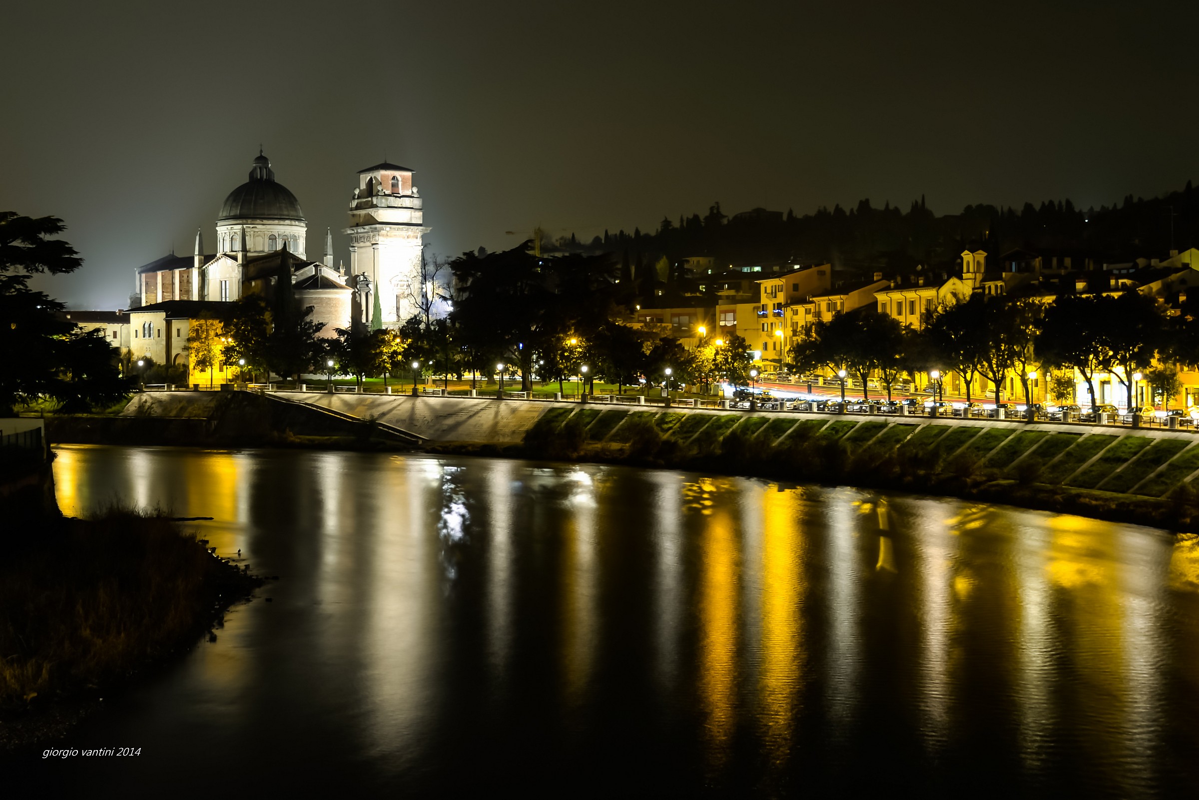 verona - chiesa di san giorgio in braida...