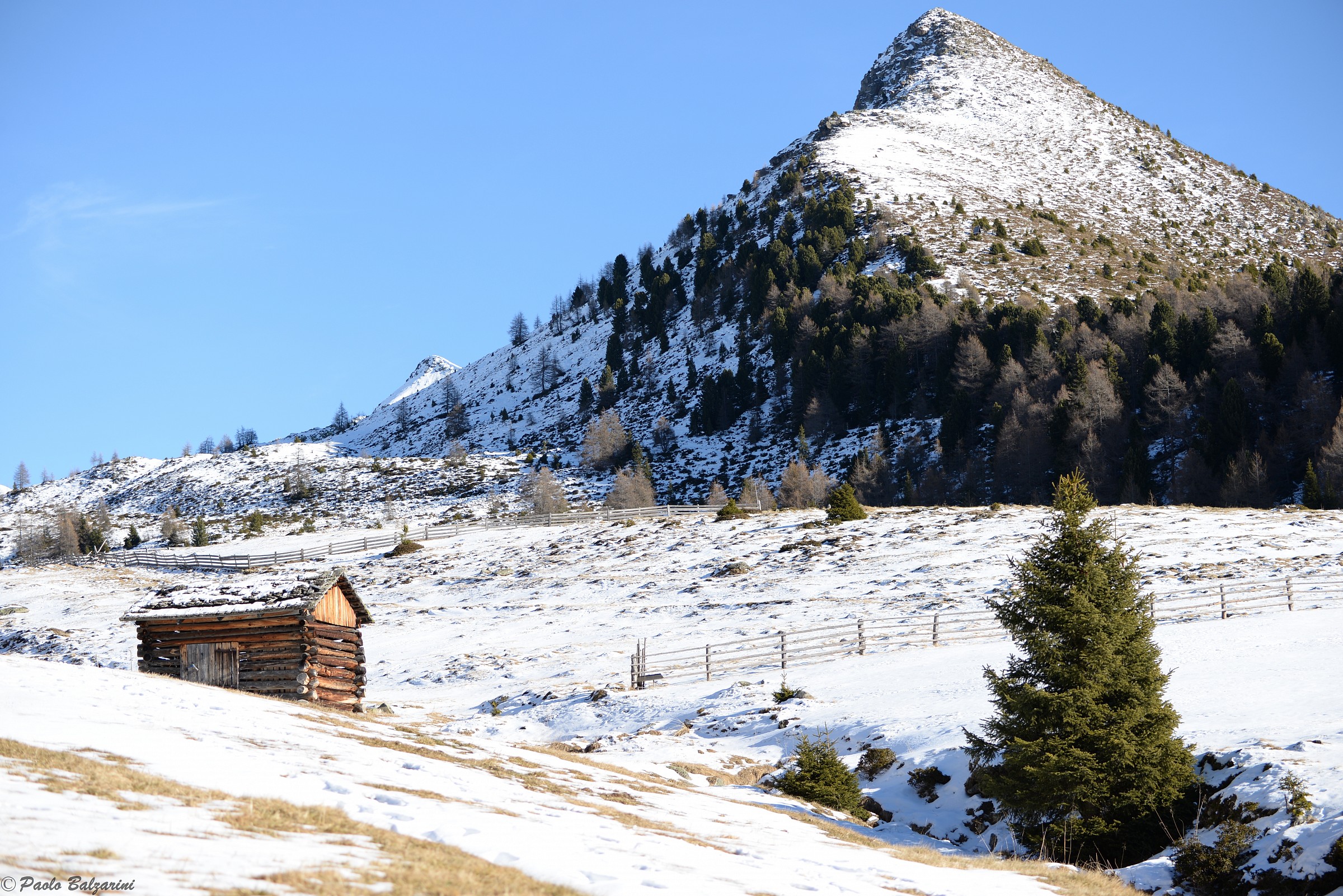 End of December until the snow hut above Tesido...