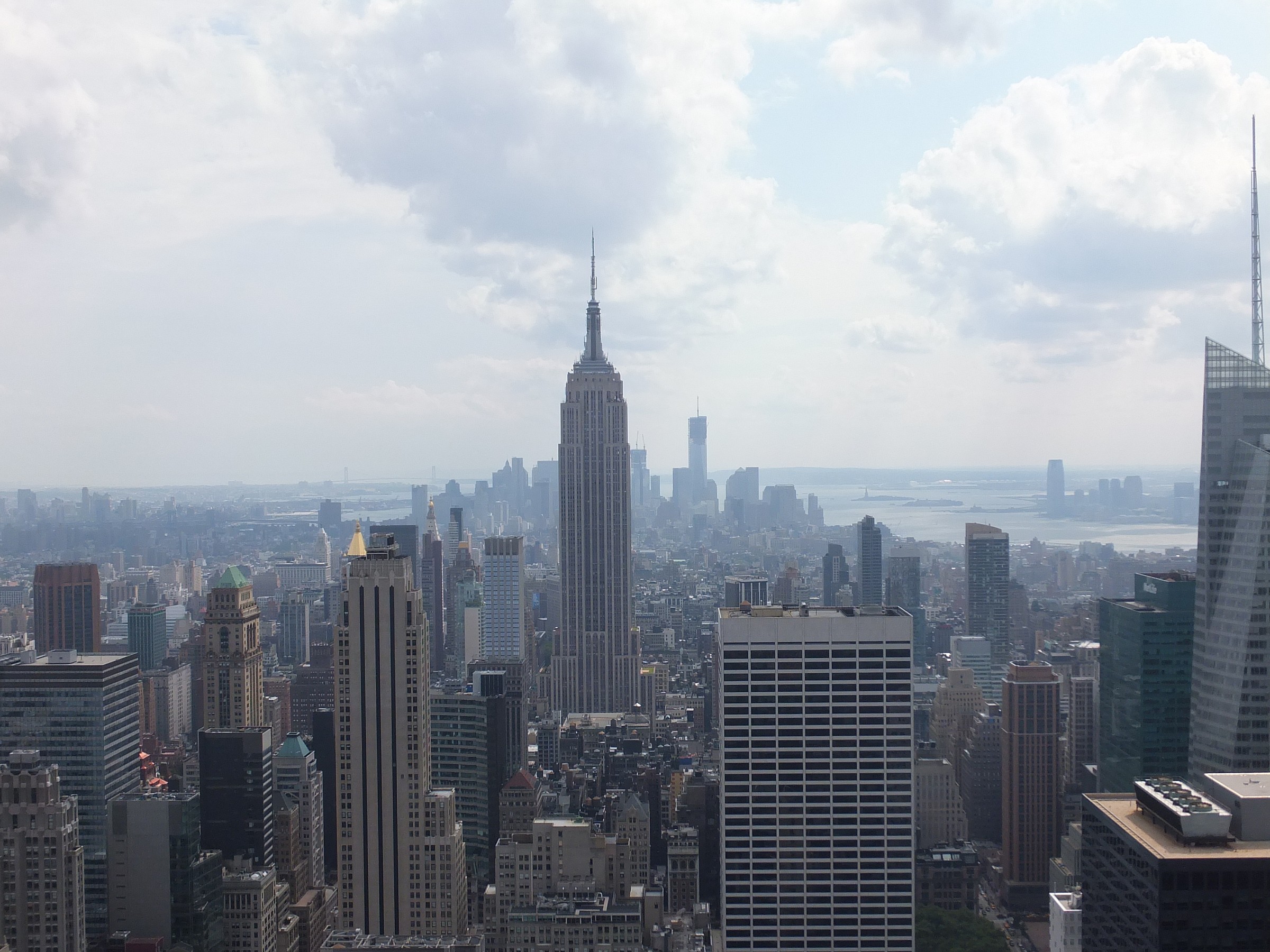 Empire State Building visto dal Rockefeller Center...