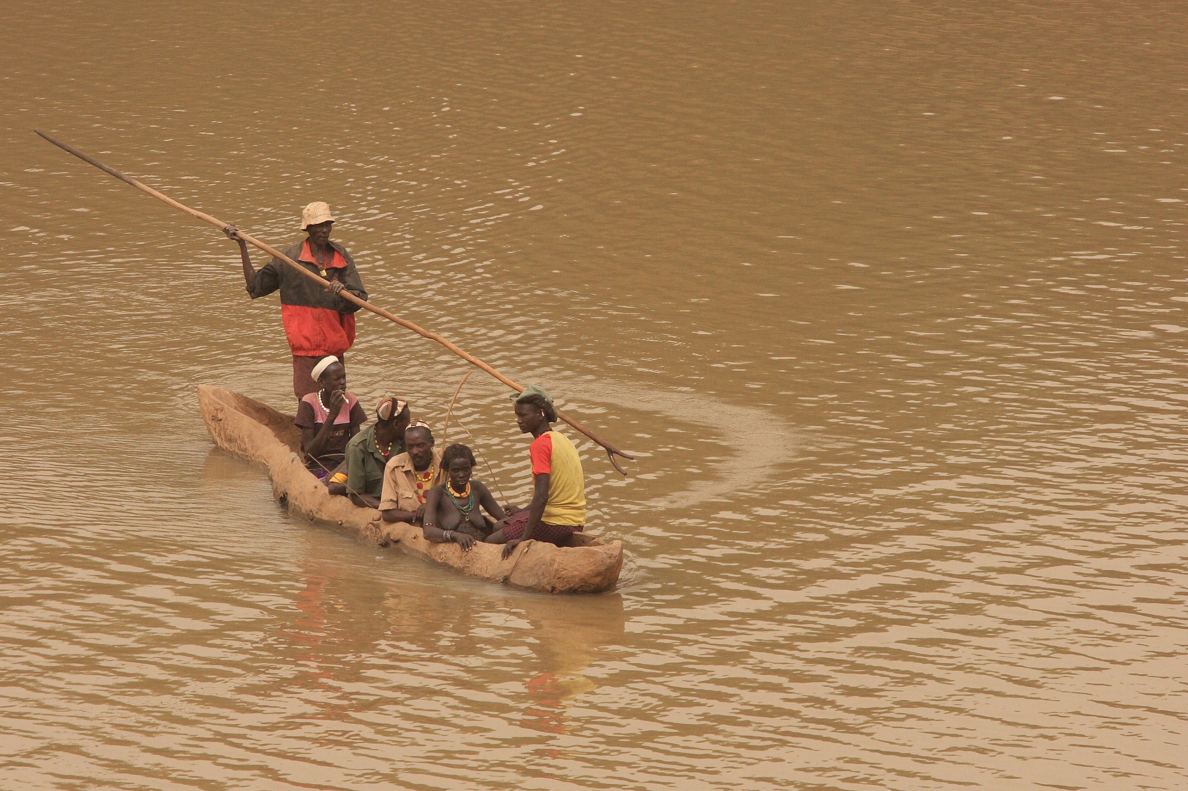 canoeing on the river homo...