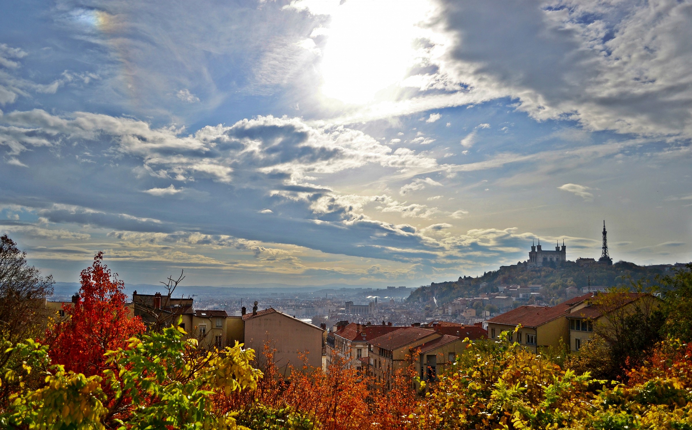 Panoramica Lyon autunno...