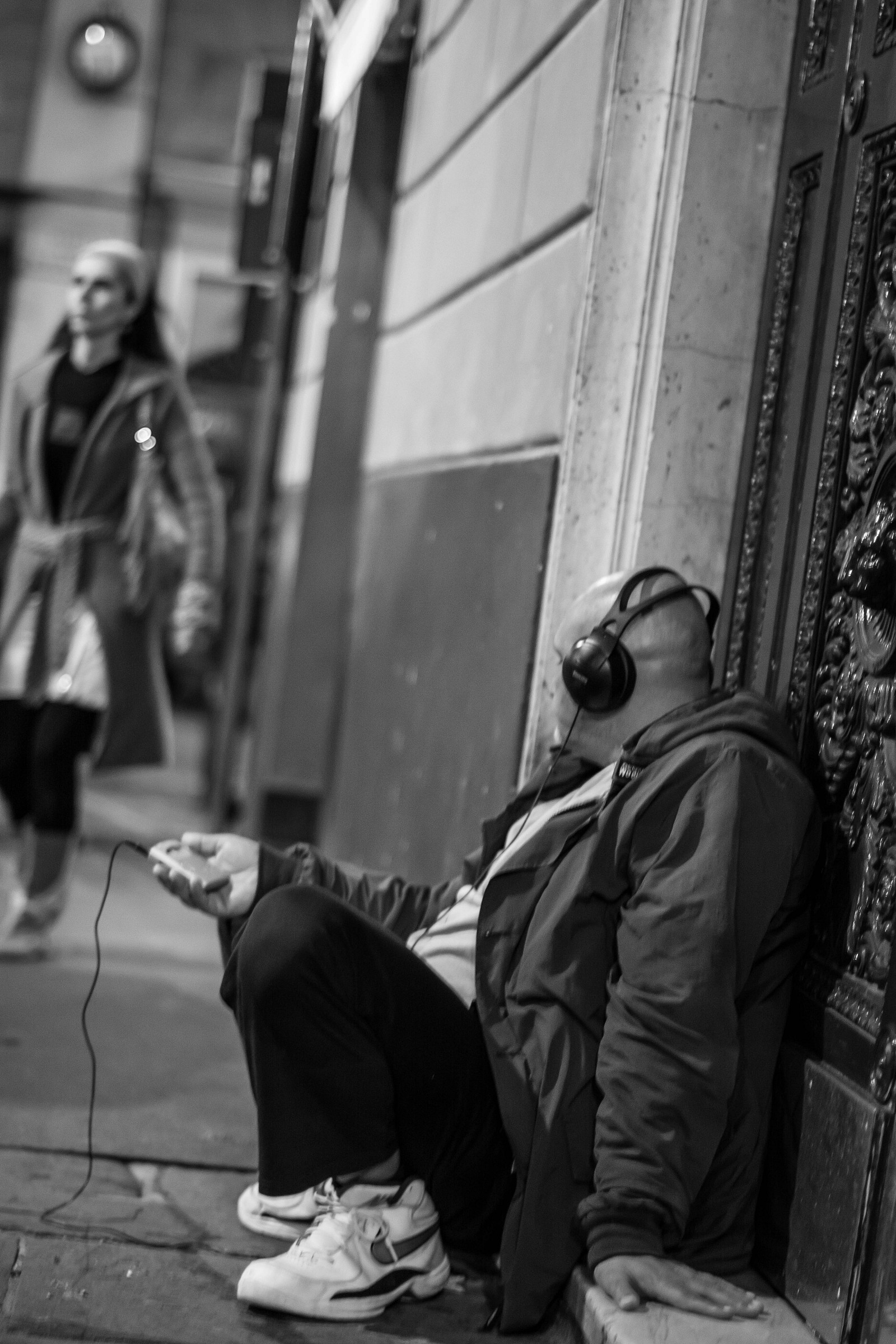Lost in music, Genoa, Italy...