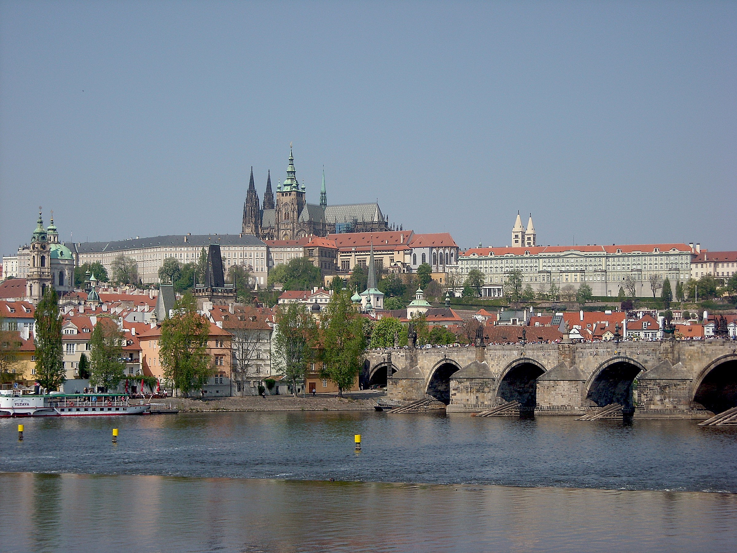 Prague in April 2011...