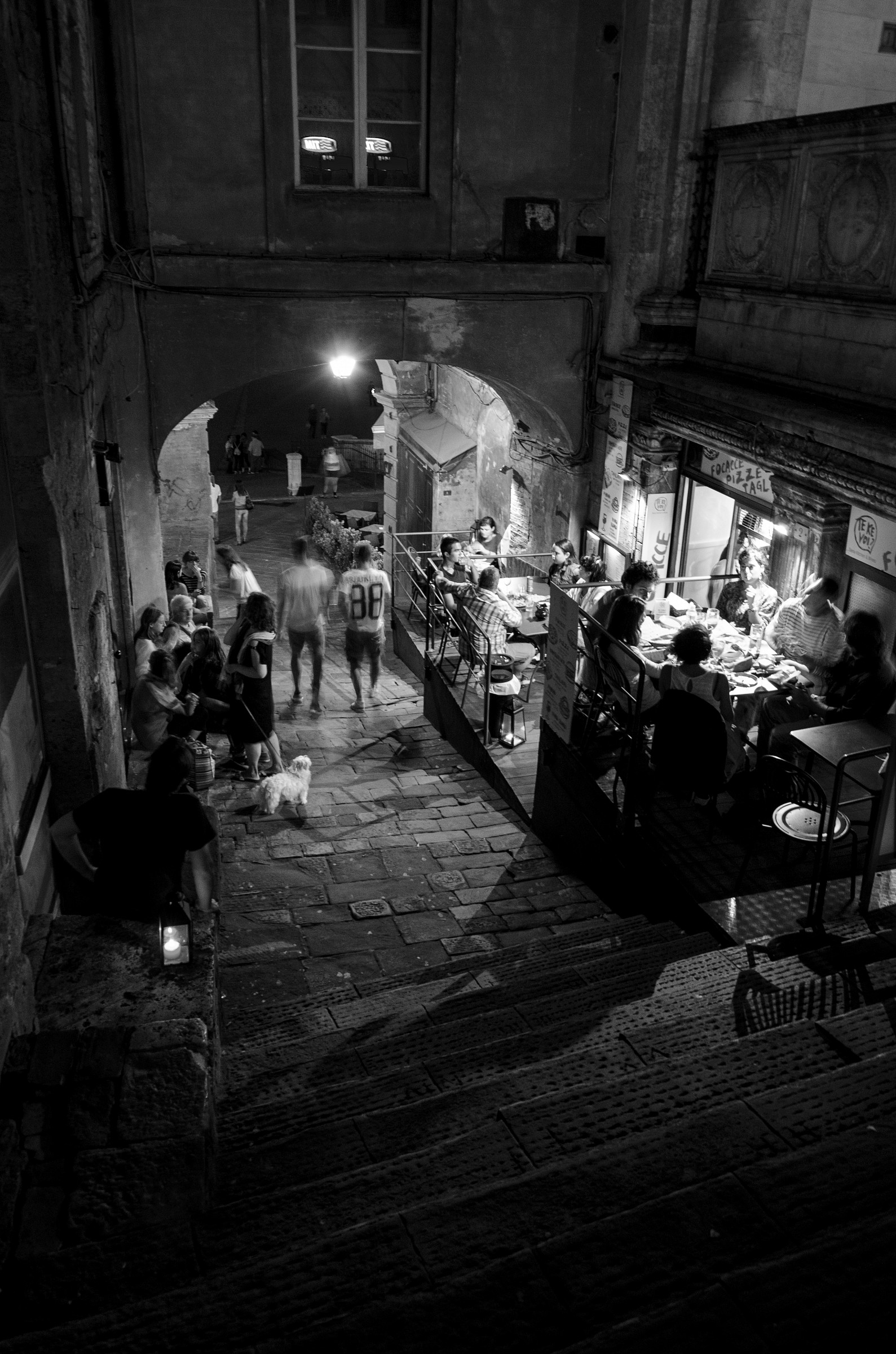 Streets of Piazza del Campo...