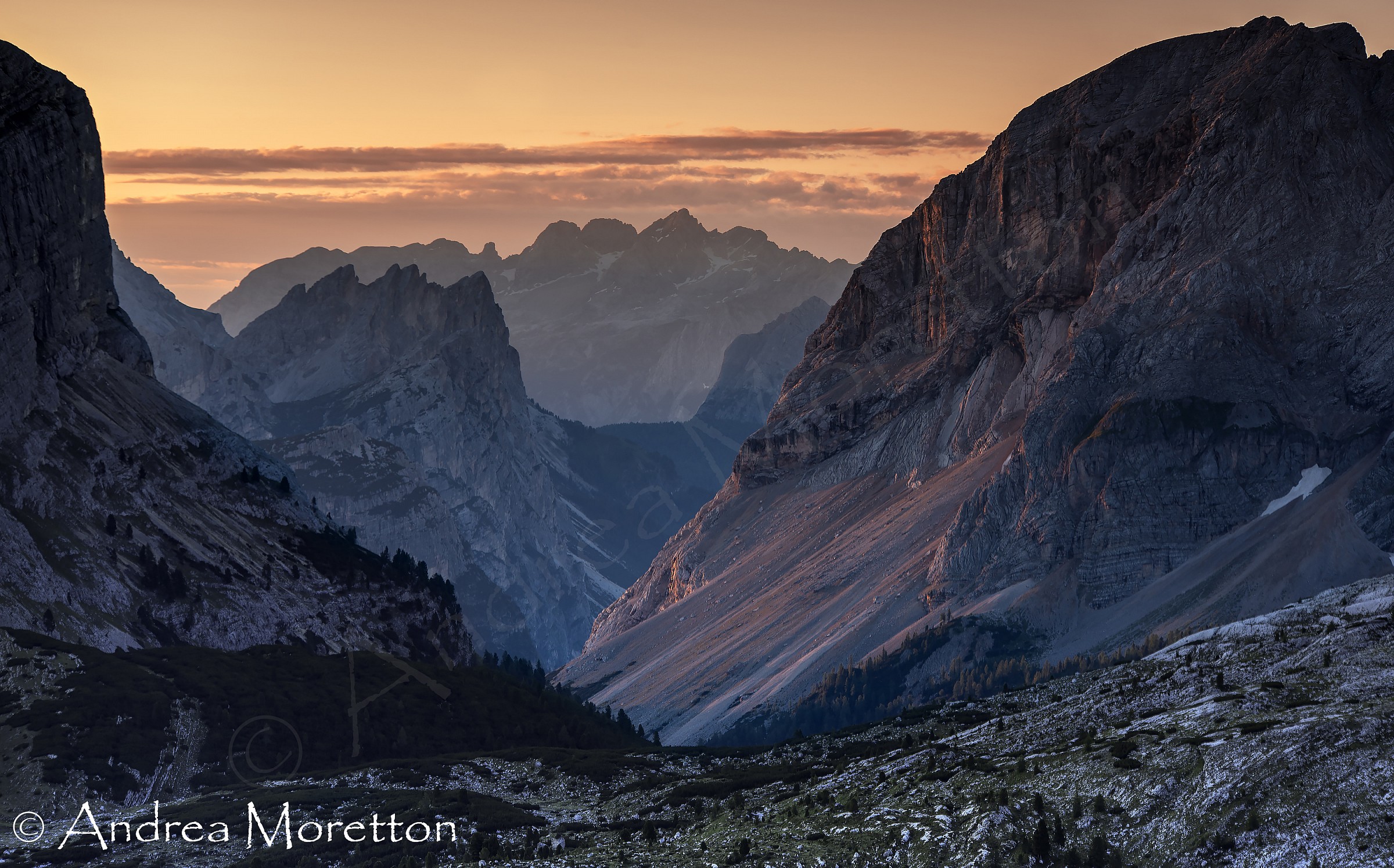 Un'alba delicata...