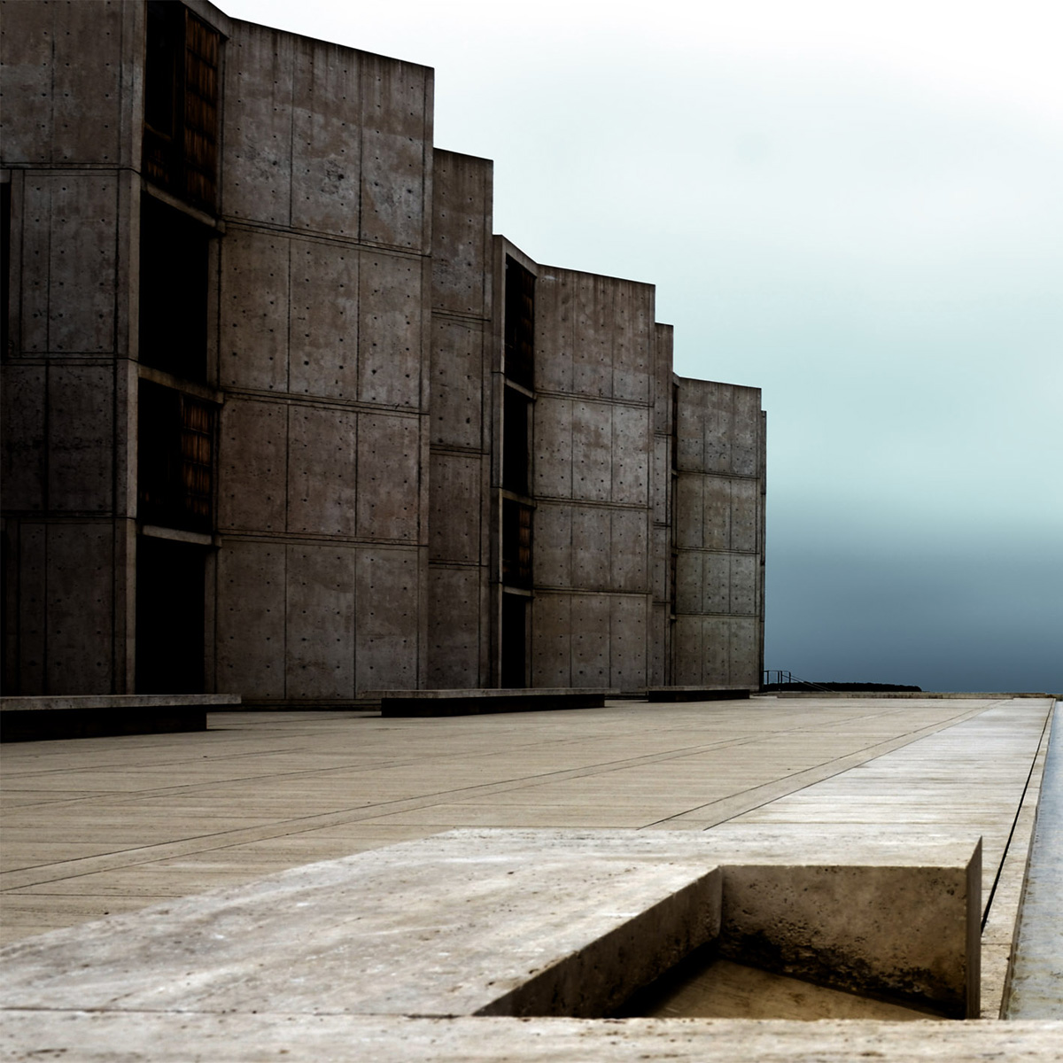 Salk Institute - La Jolla - San Diego - Louis Kahn -...