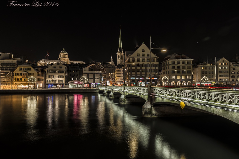 Zurich by night...