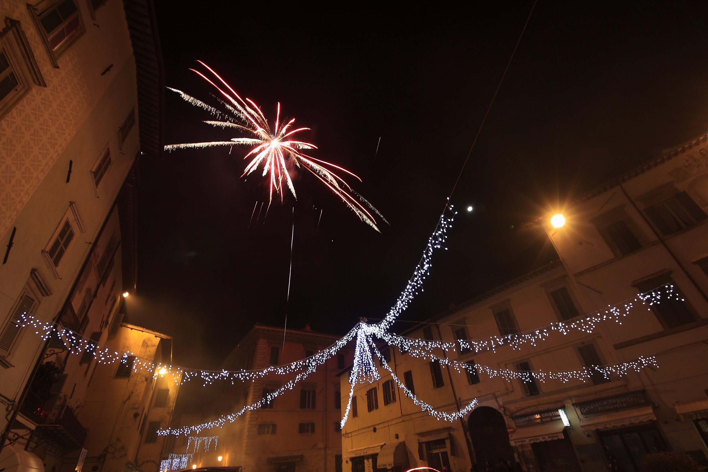 Spoleto Fireworks New Year 2015...