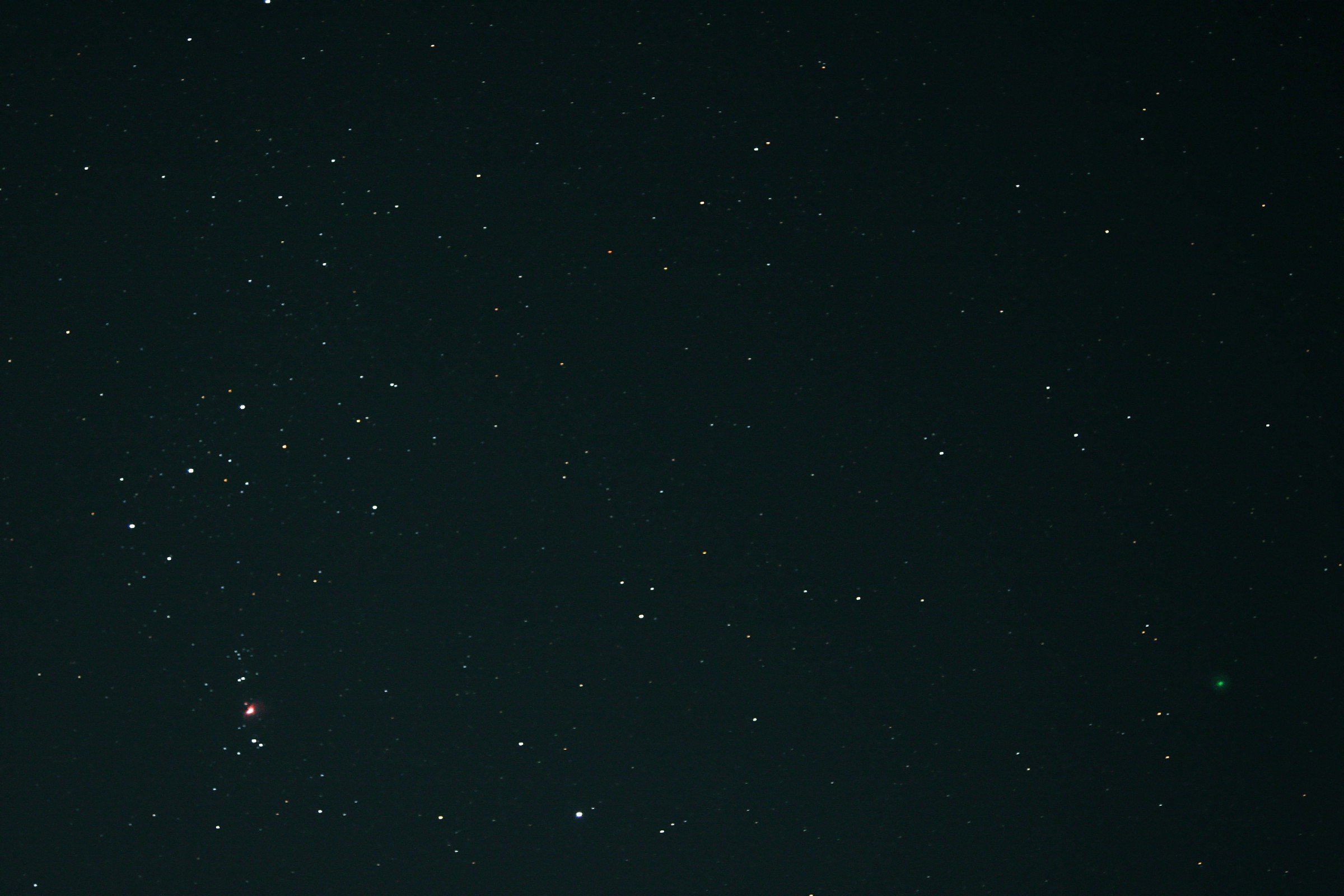 Orione e la Cometa...