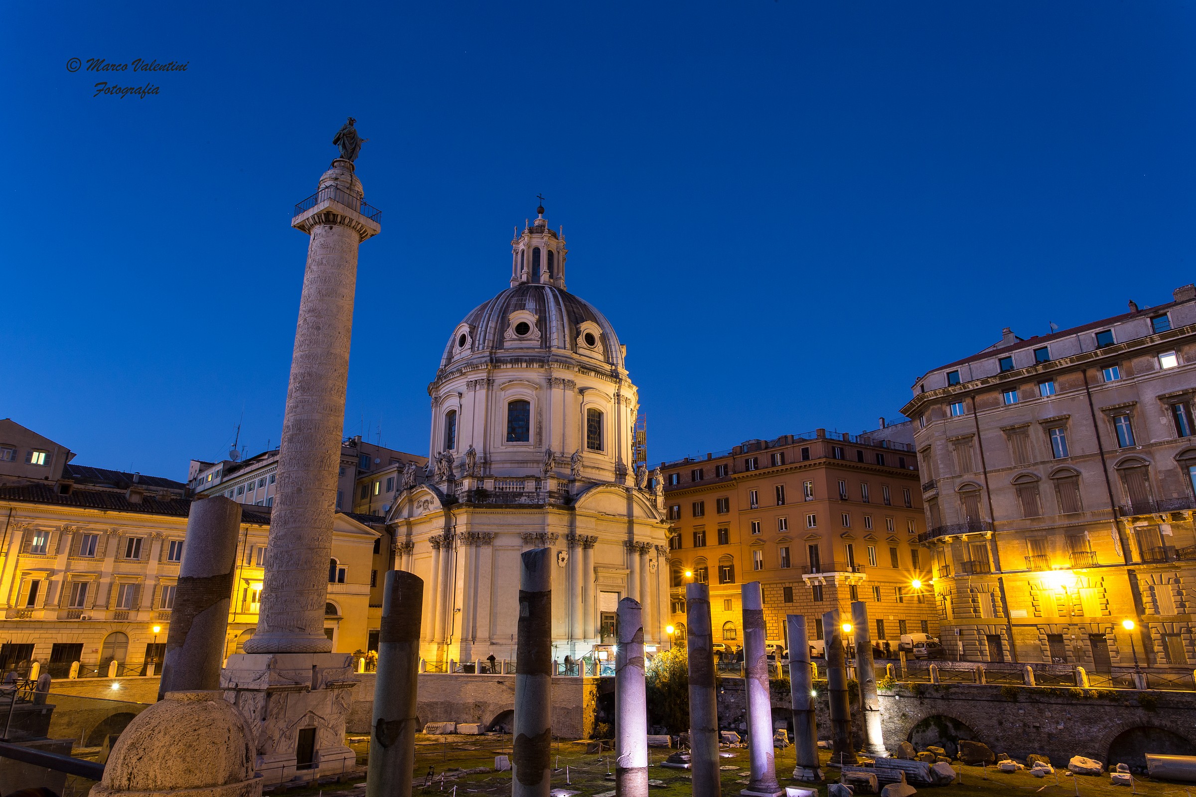 Rome blue hour...