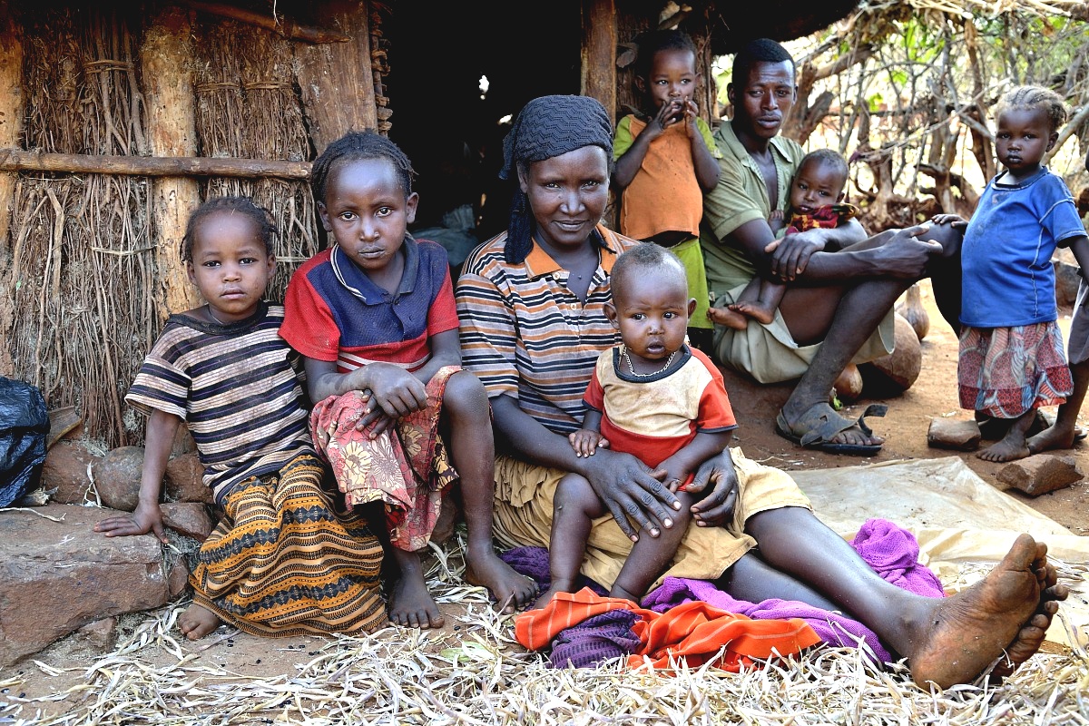 Etiopia 2015 - Famiglia Konso...