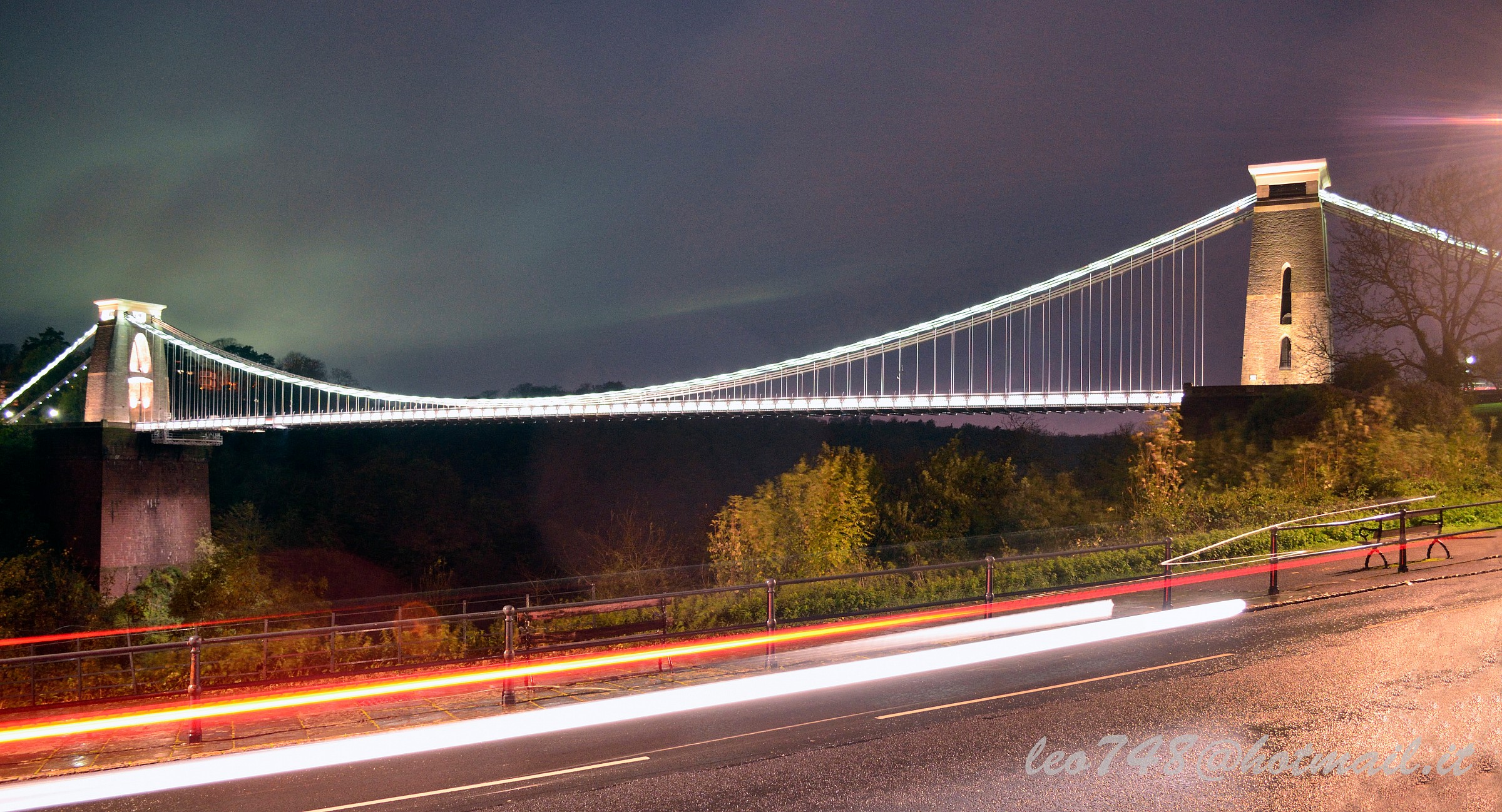 suspension bridge a bristol...