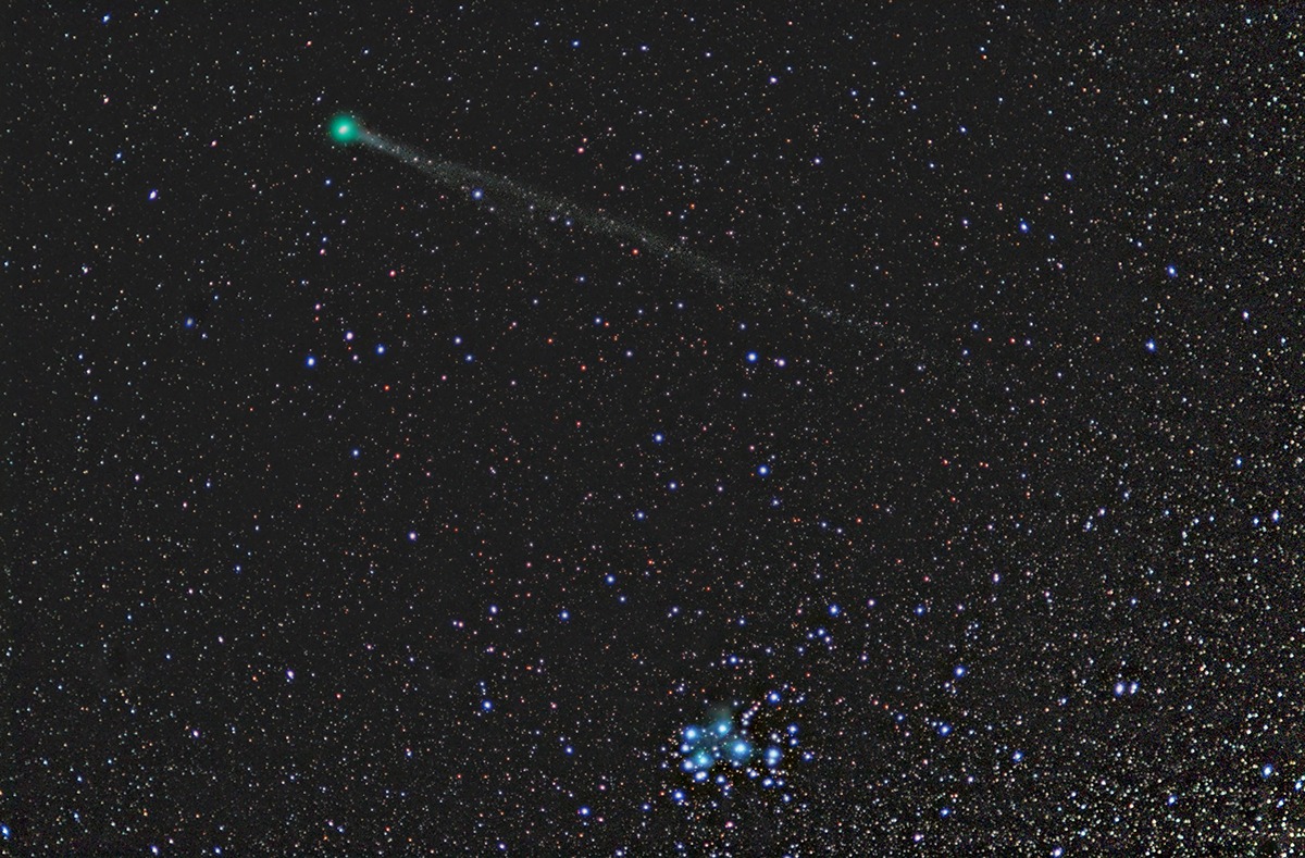 Comet Lovejoy and Pleadi 2...